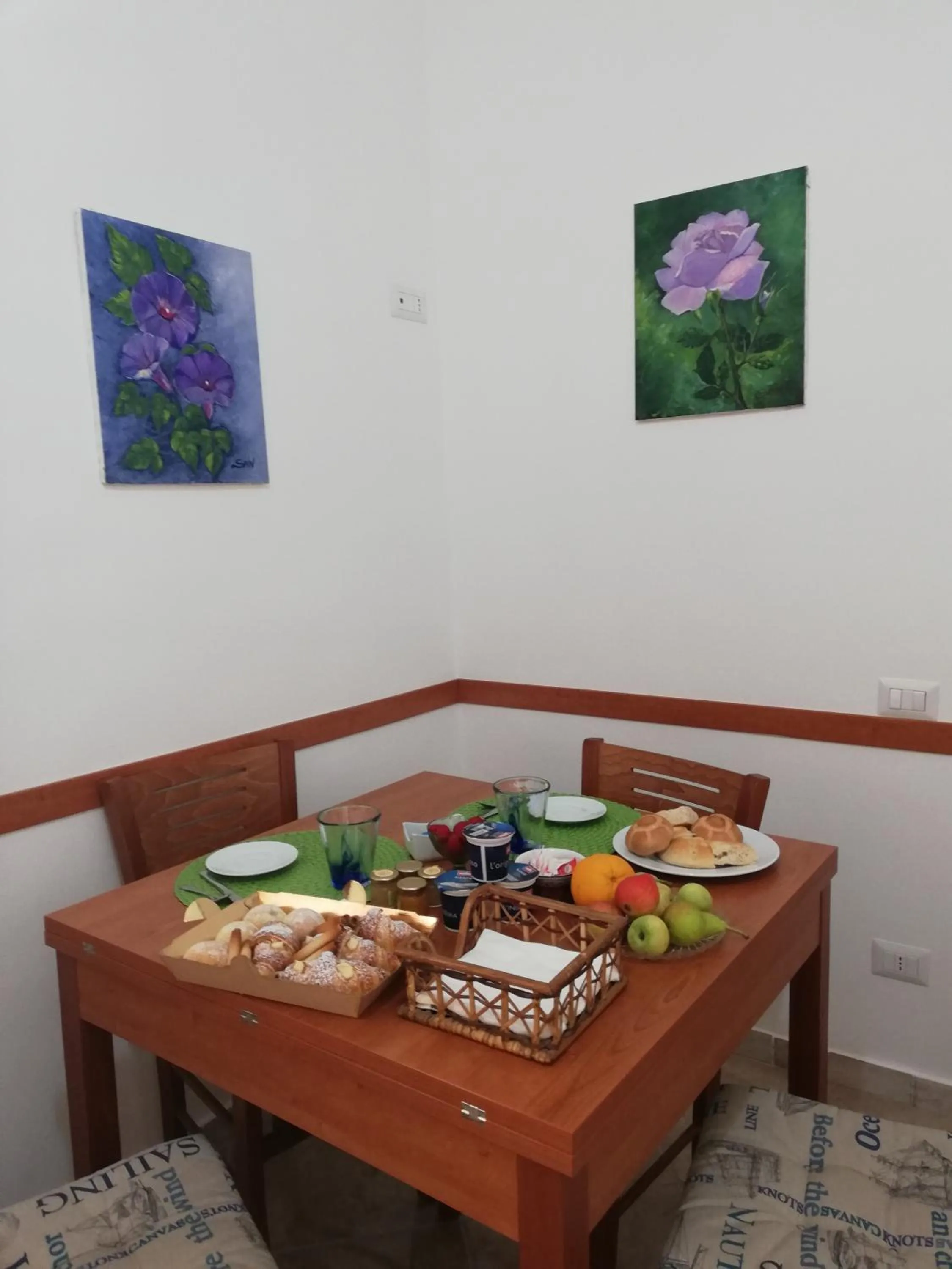 Dining area in A Pastaiola
