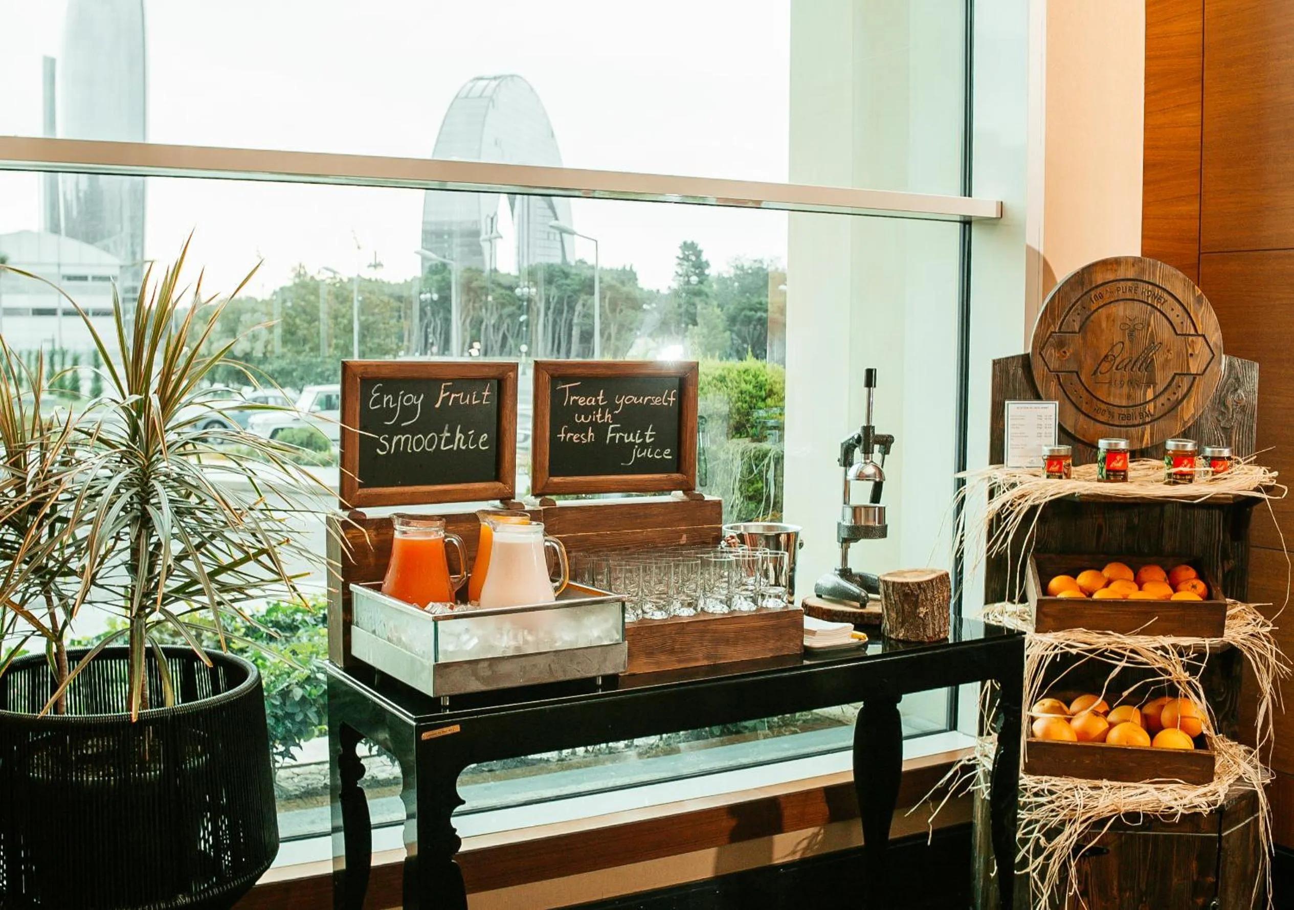 Breakfast in Hilton Baku