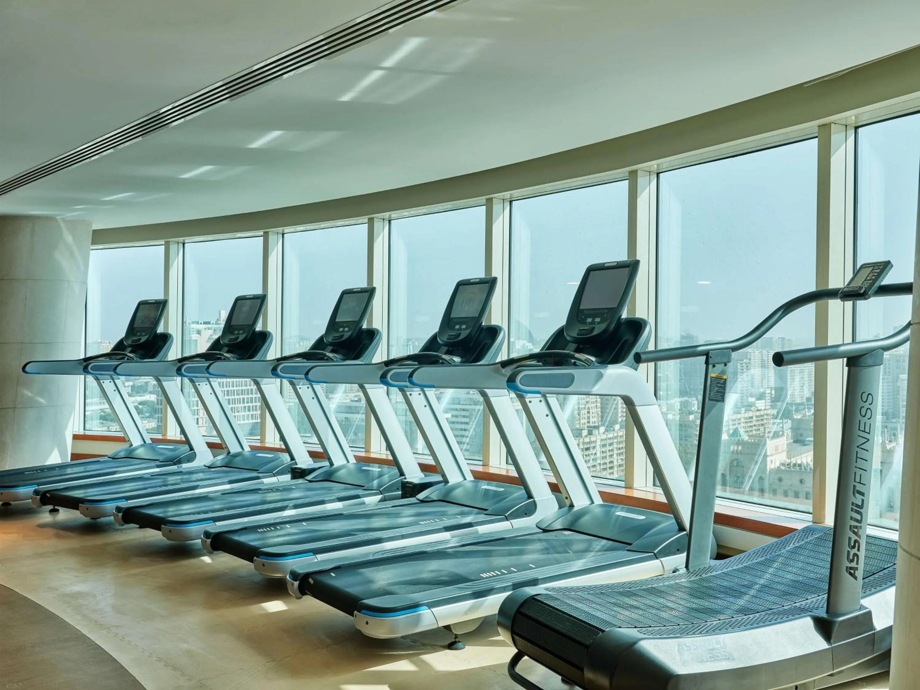 Fitness centre/facilities in Hilton Baku
