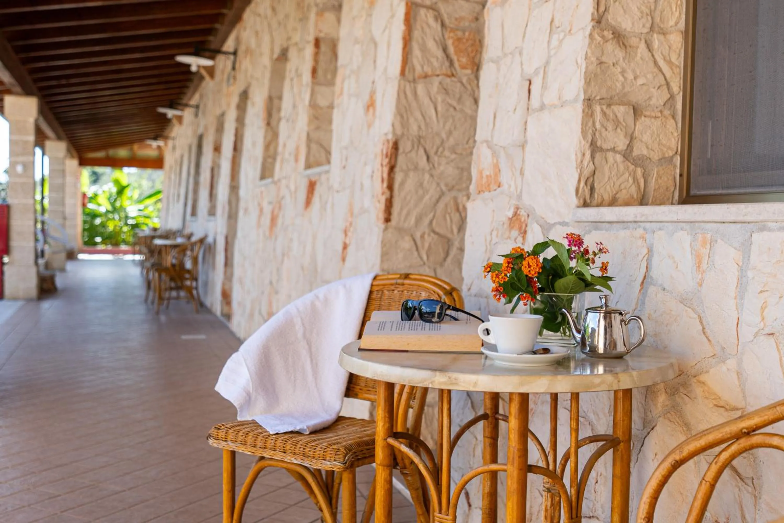 Patio in Hotel Masseria Le Pajare