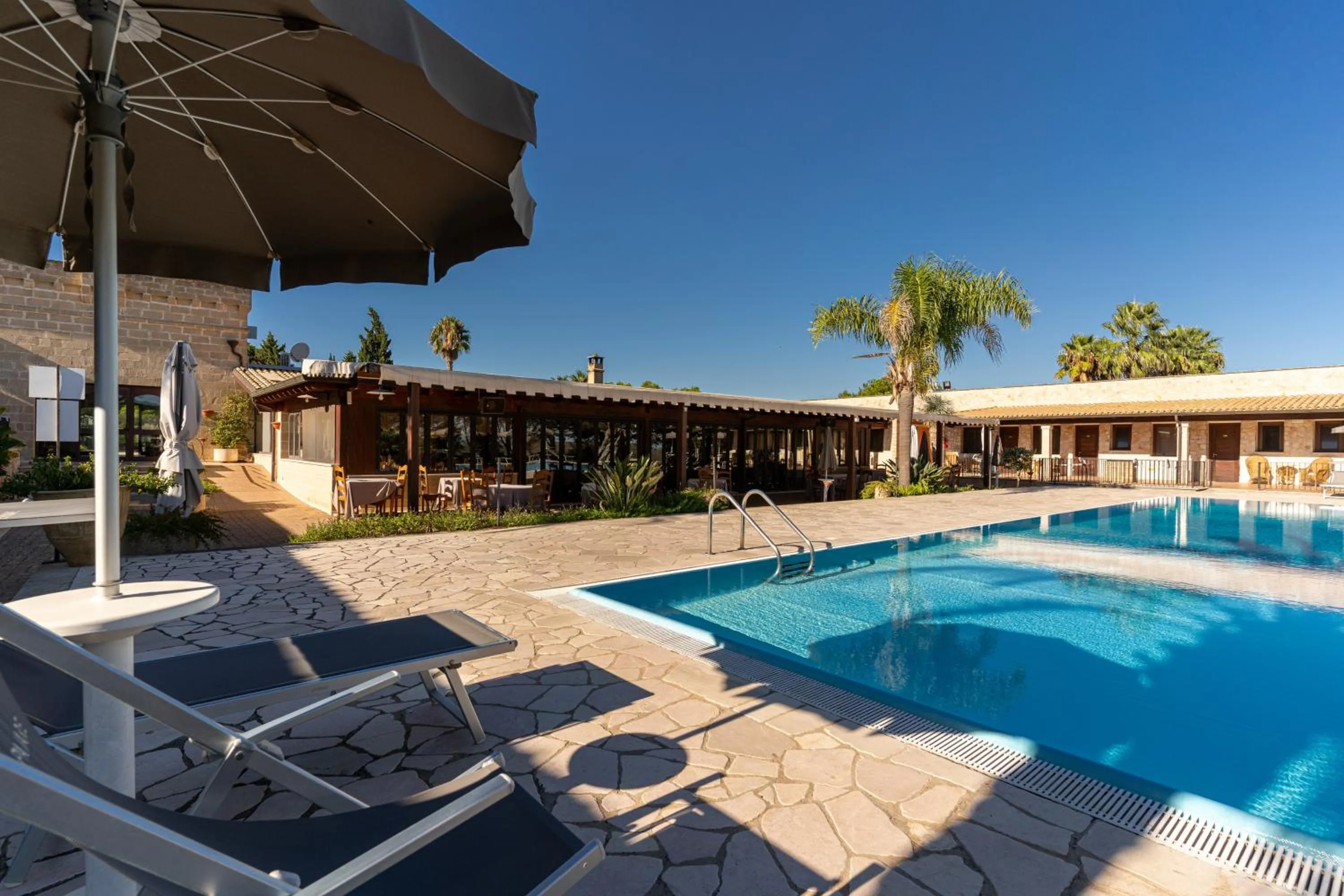 Swimming pool in Hotel Masseria Le Pajare