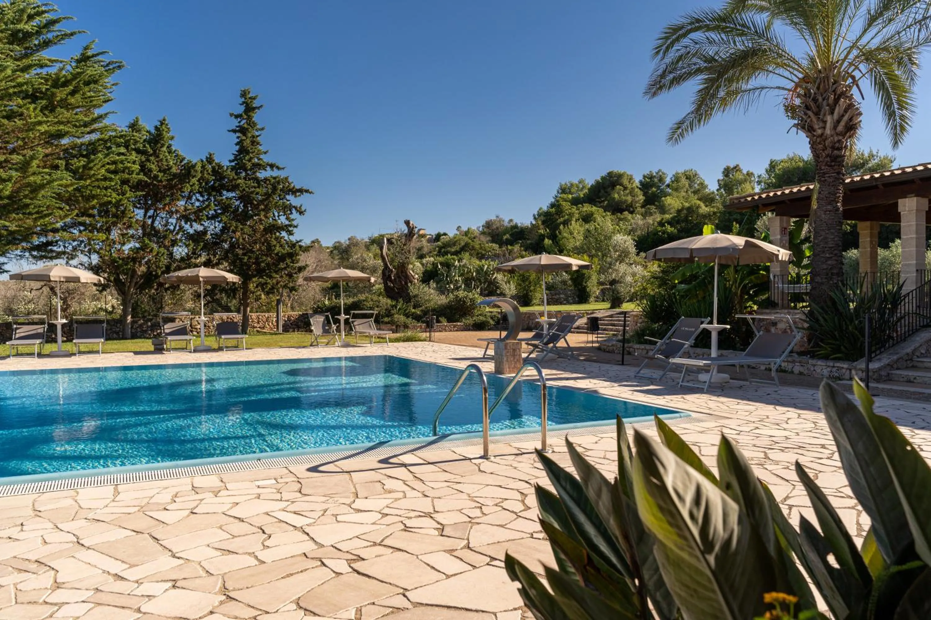 Swimming pool in Hotel Masseria Le Pajare