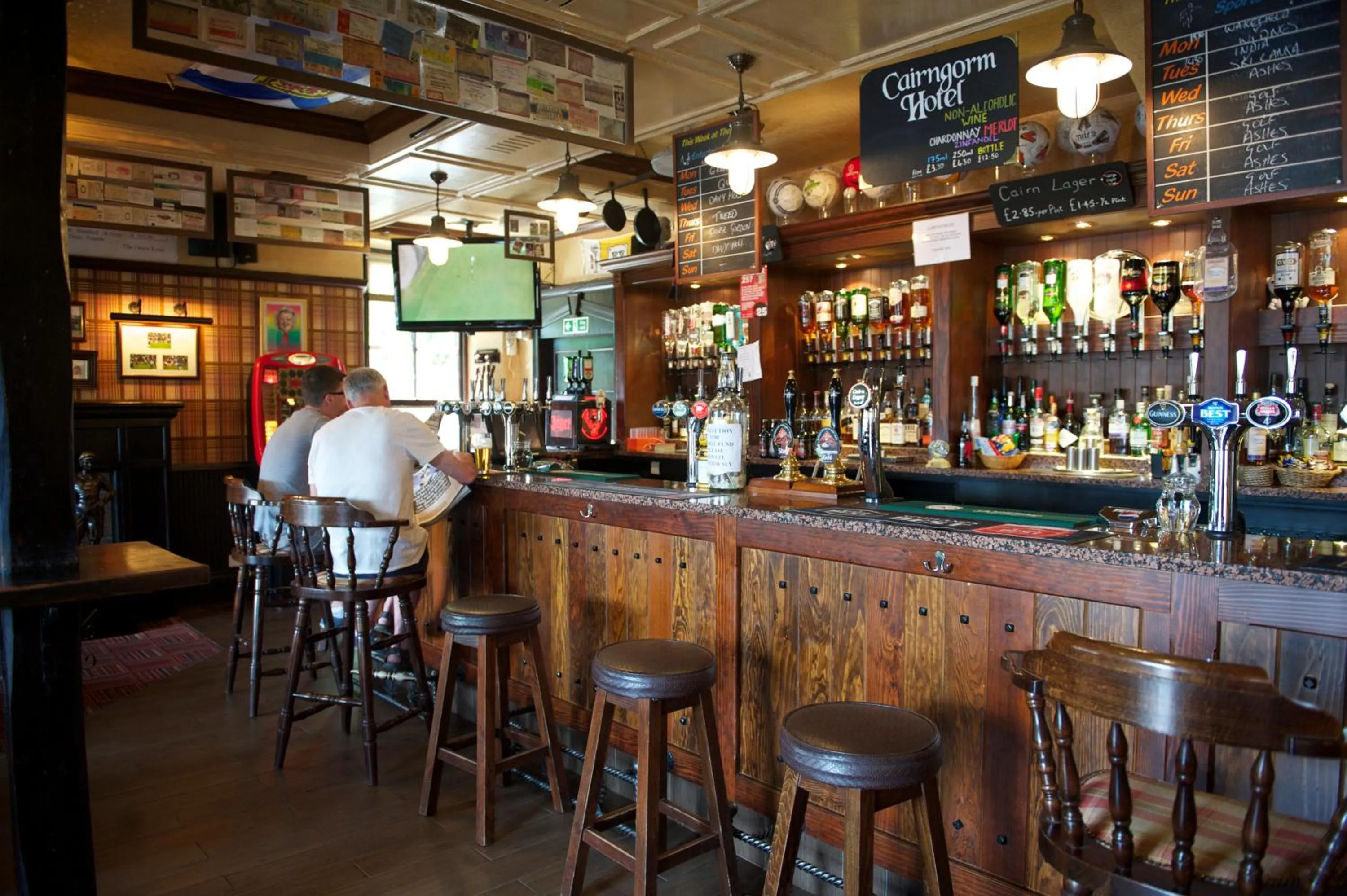 People in Cairngorm Hotel