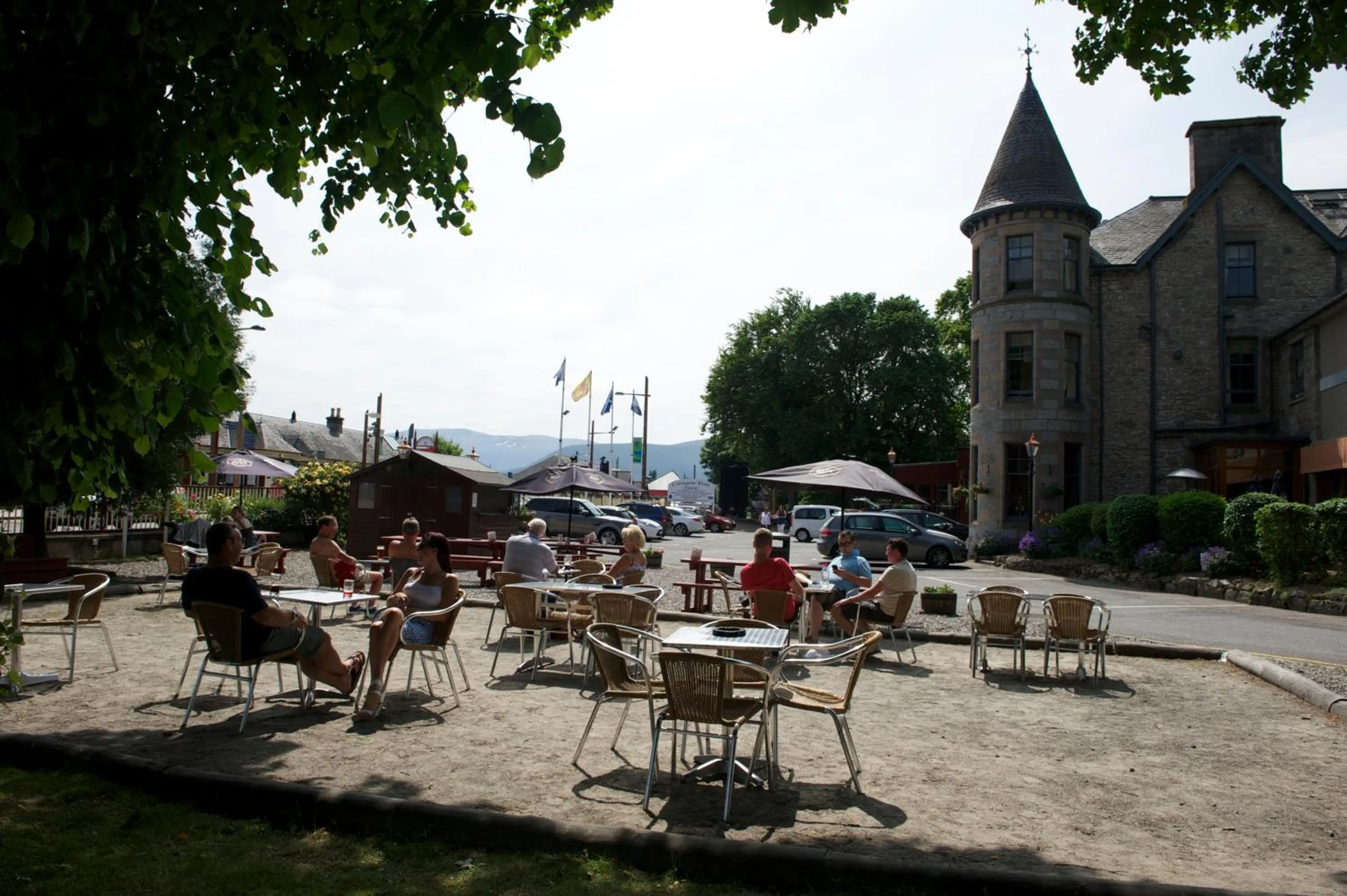 Property building in Cairngorm Hotel