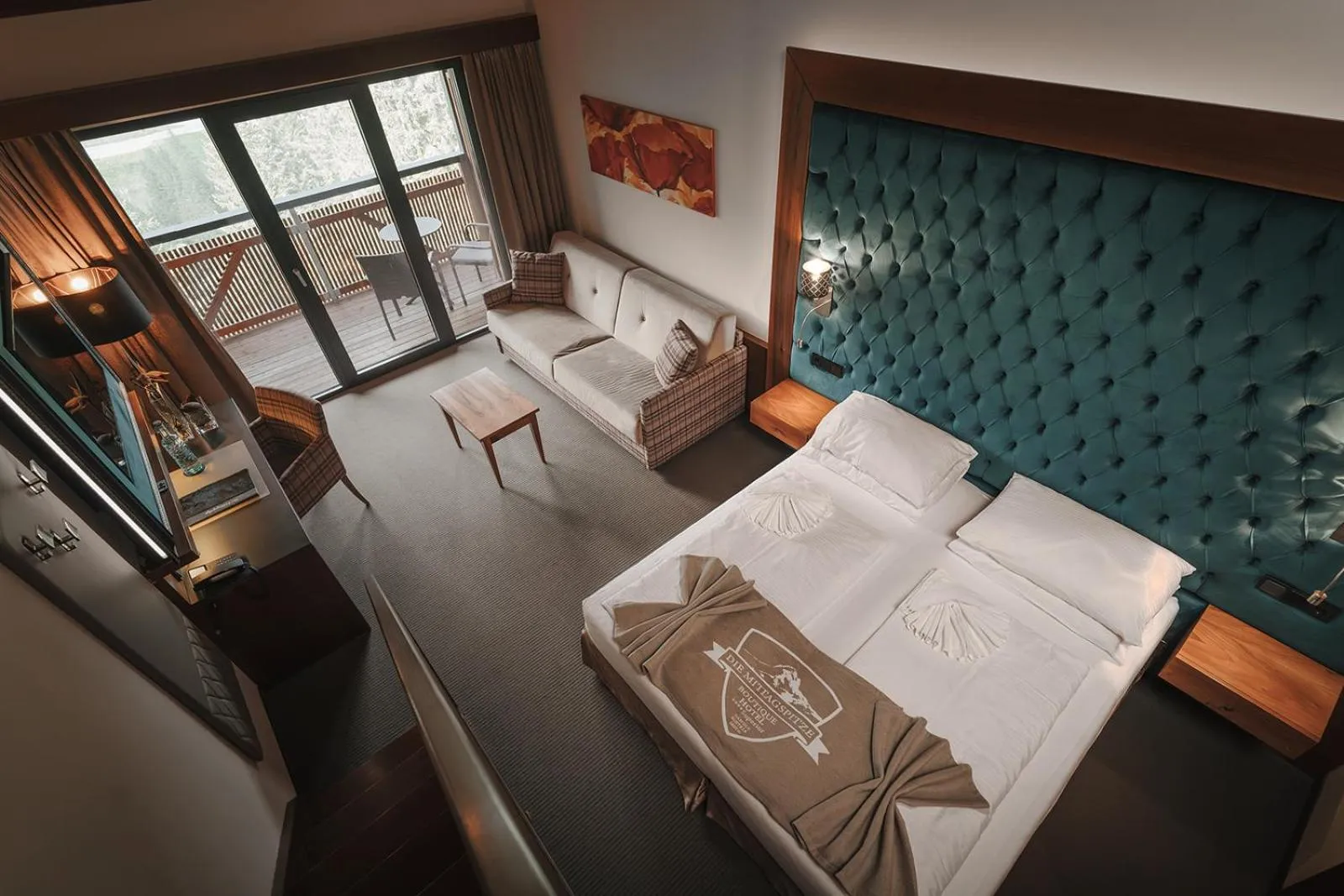 Bed in Boutique Hotel die Mittagspitze Superior