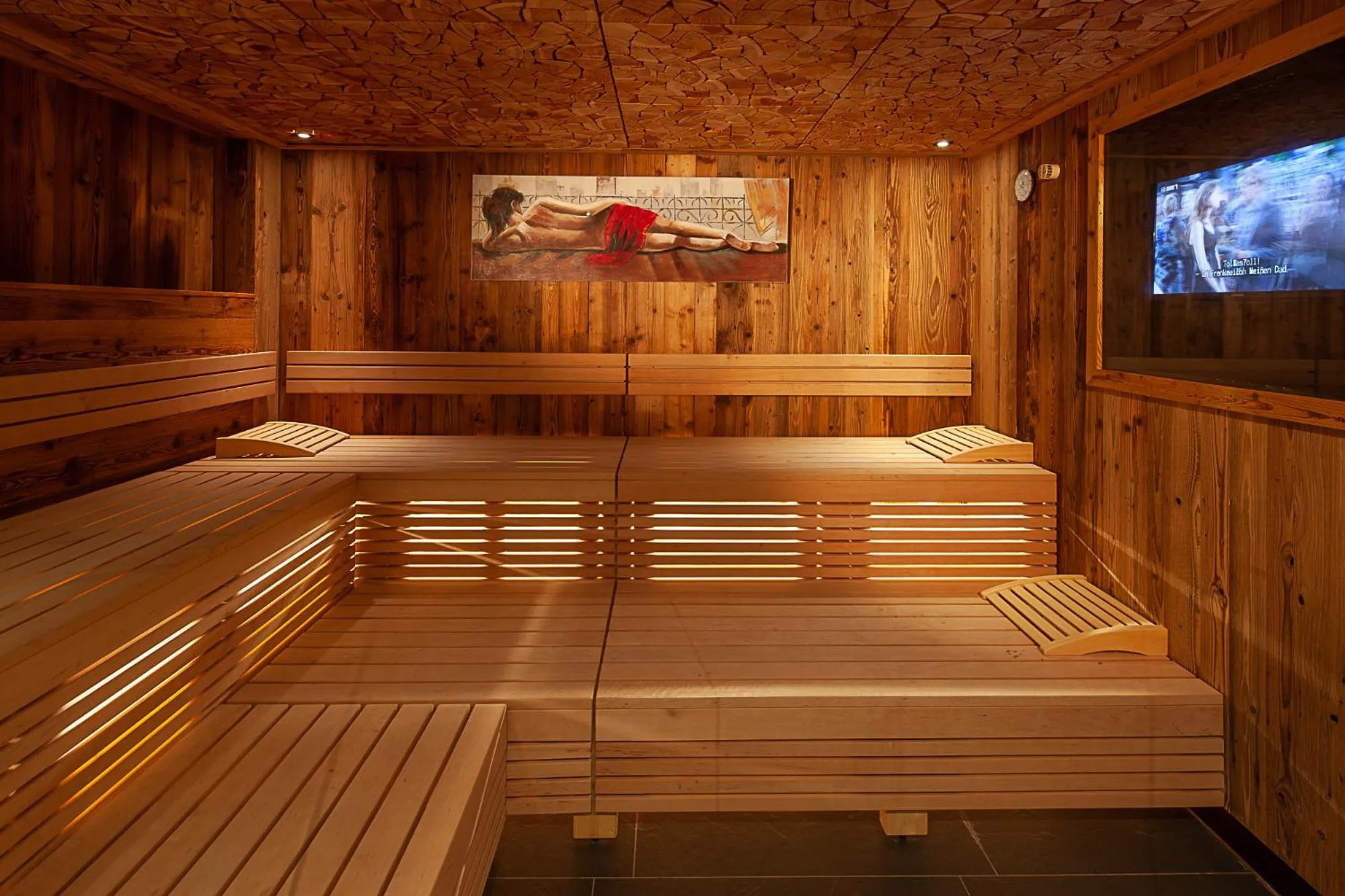 Sauna in Boutique Hotel die Mittagspitze Superior