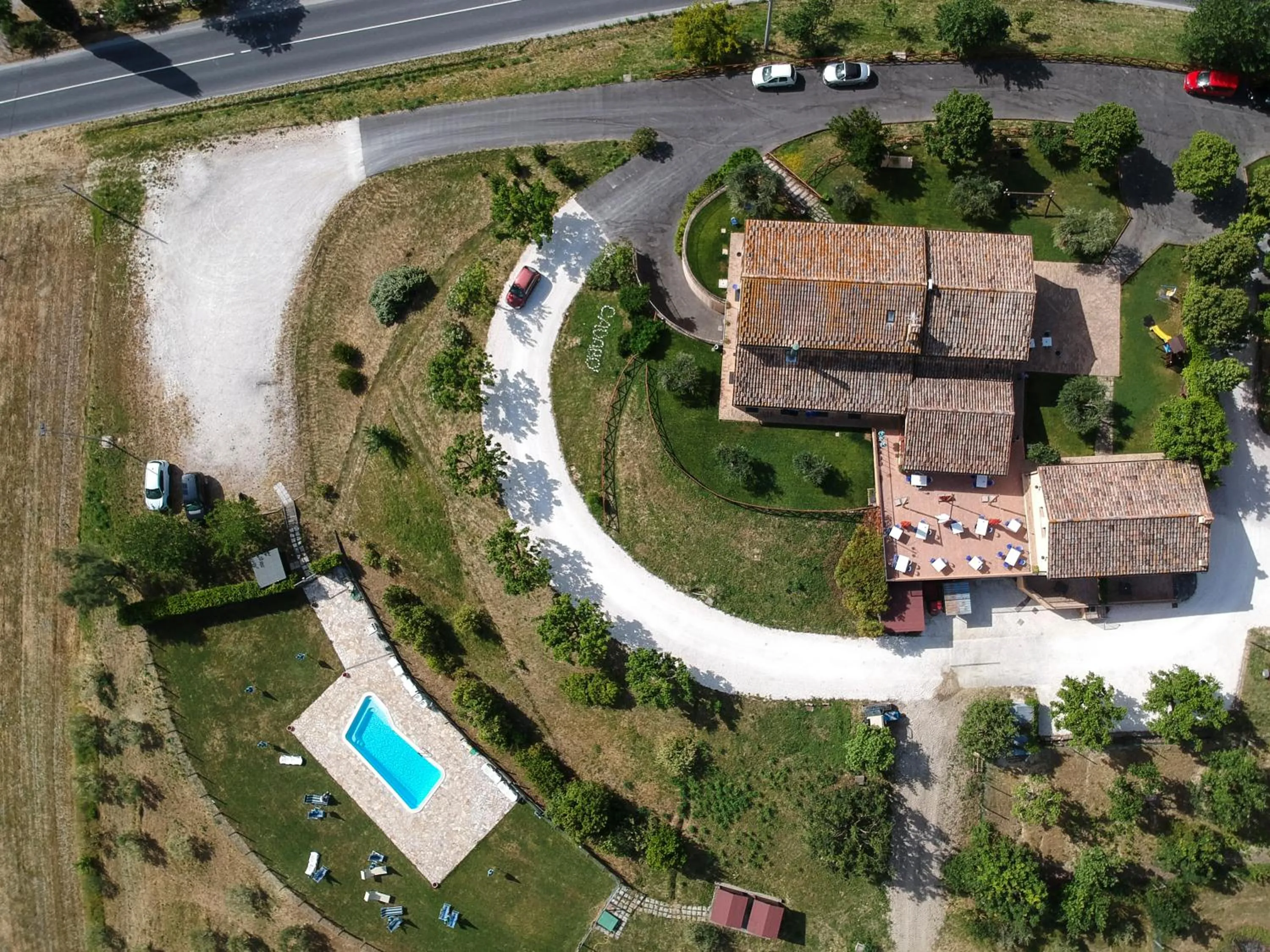 Bird's eye view in Cadabò