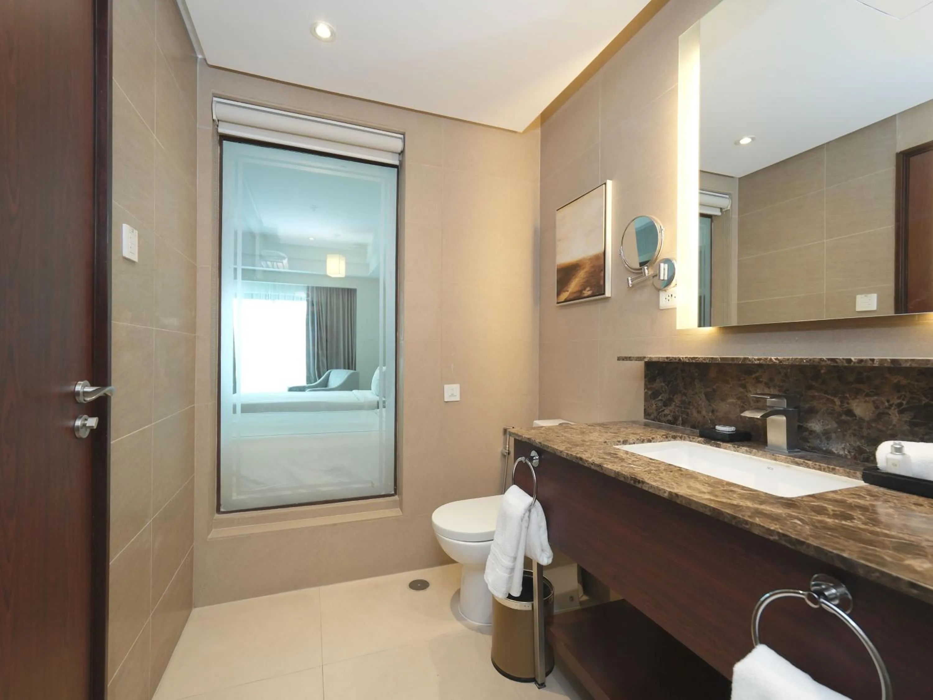 Bathroom in Widus Hotel Clark