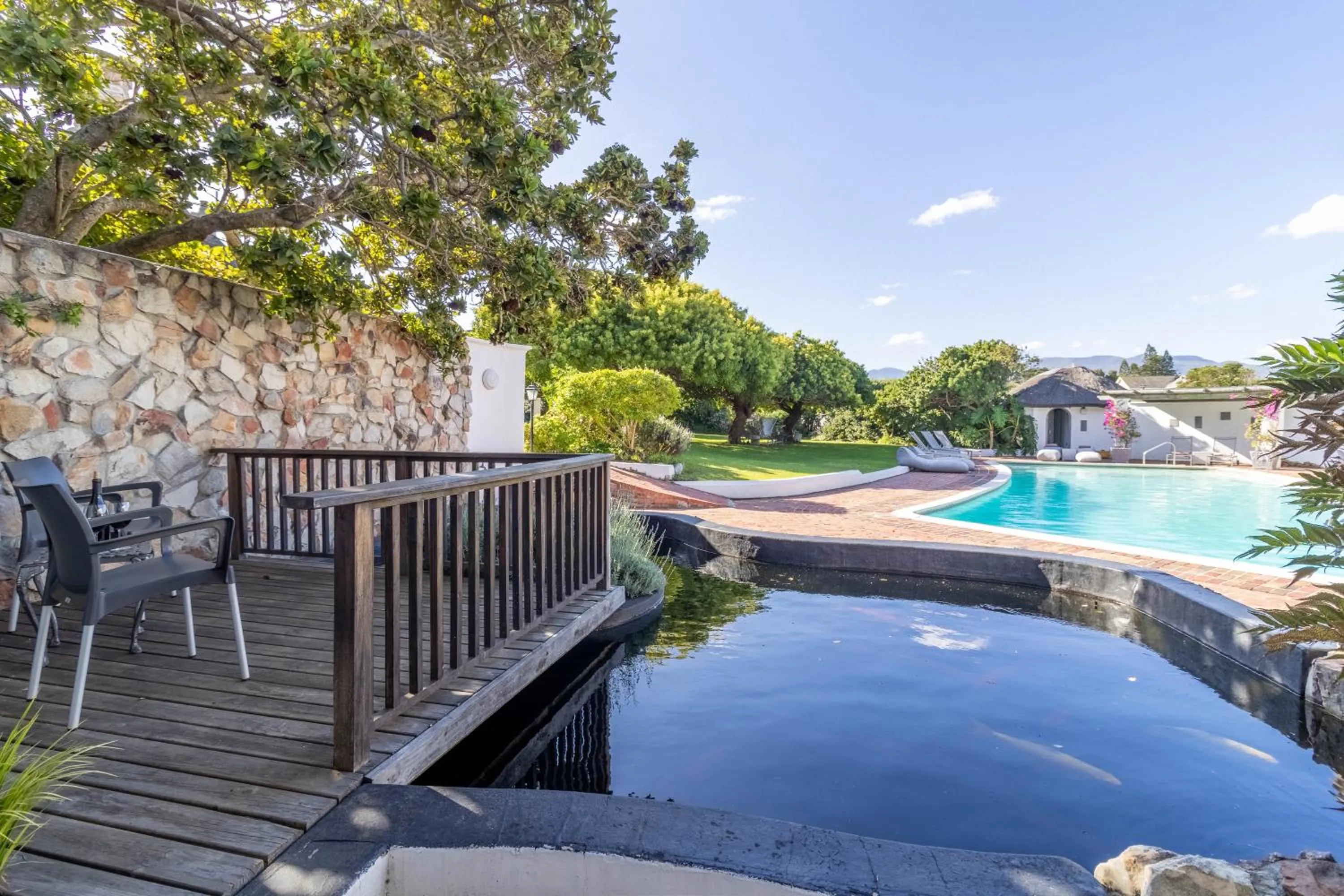 Garden in Whale Rock Luxury Lodge