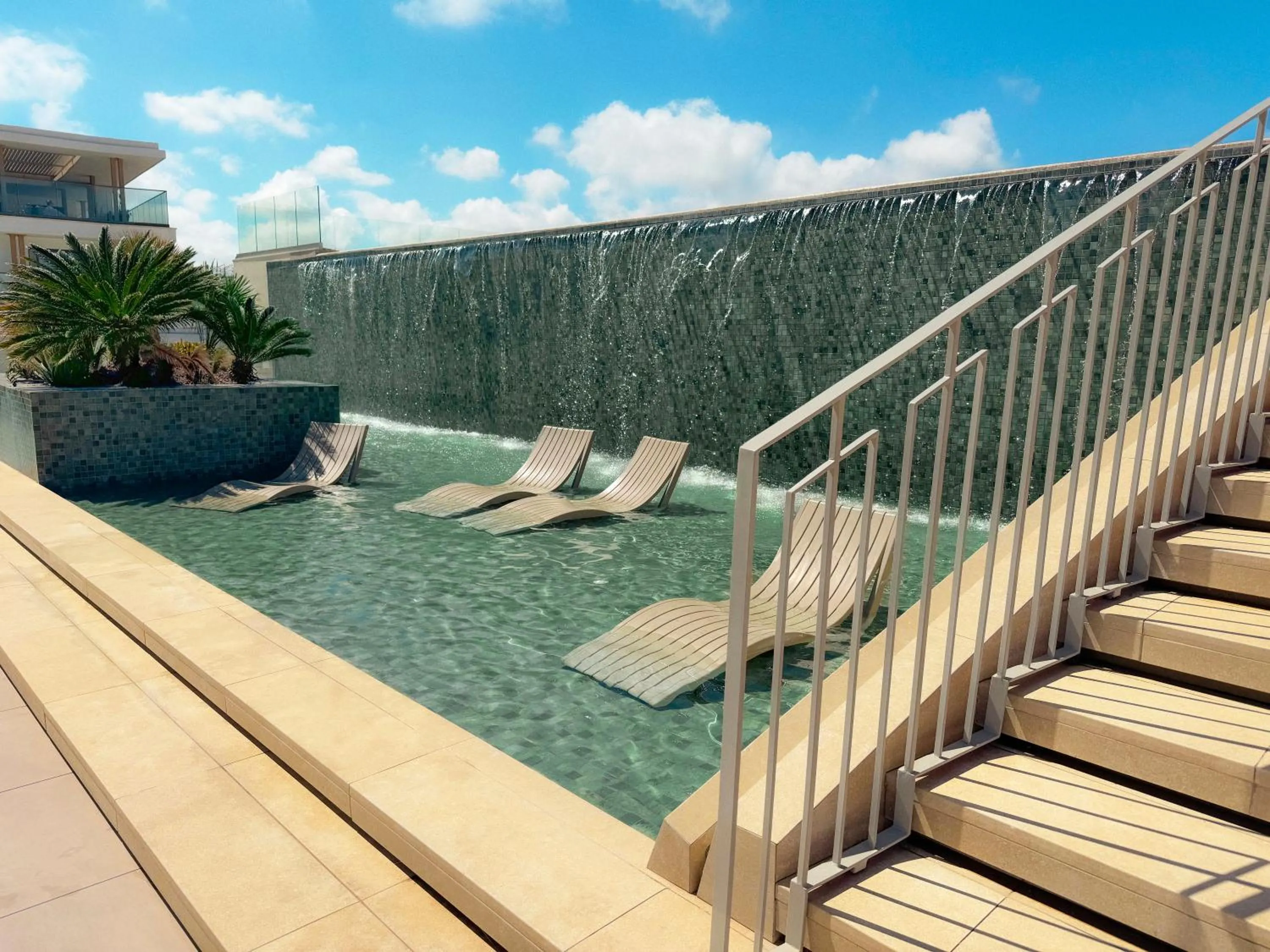 Swimming pool in QAWRA Palace Resort & SPA