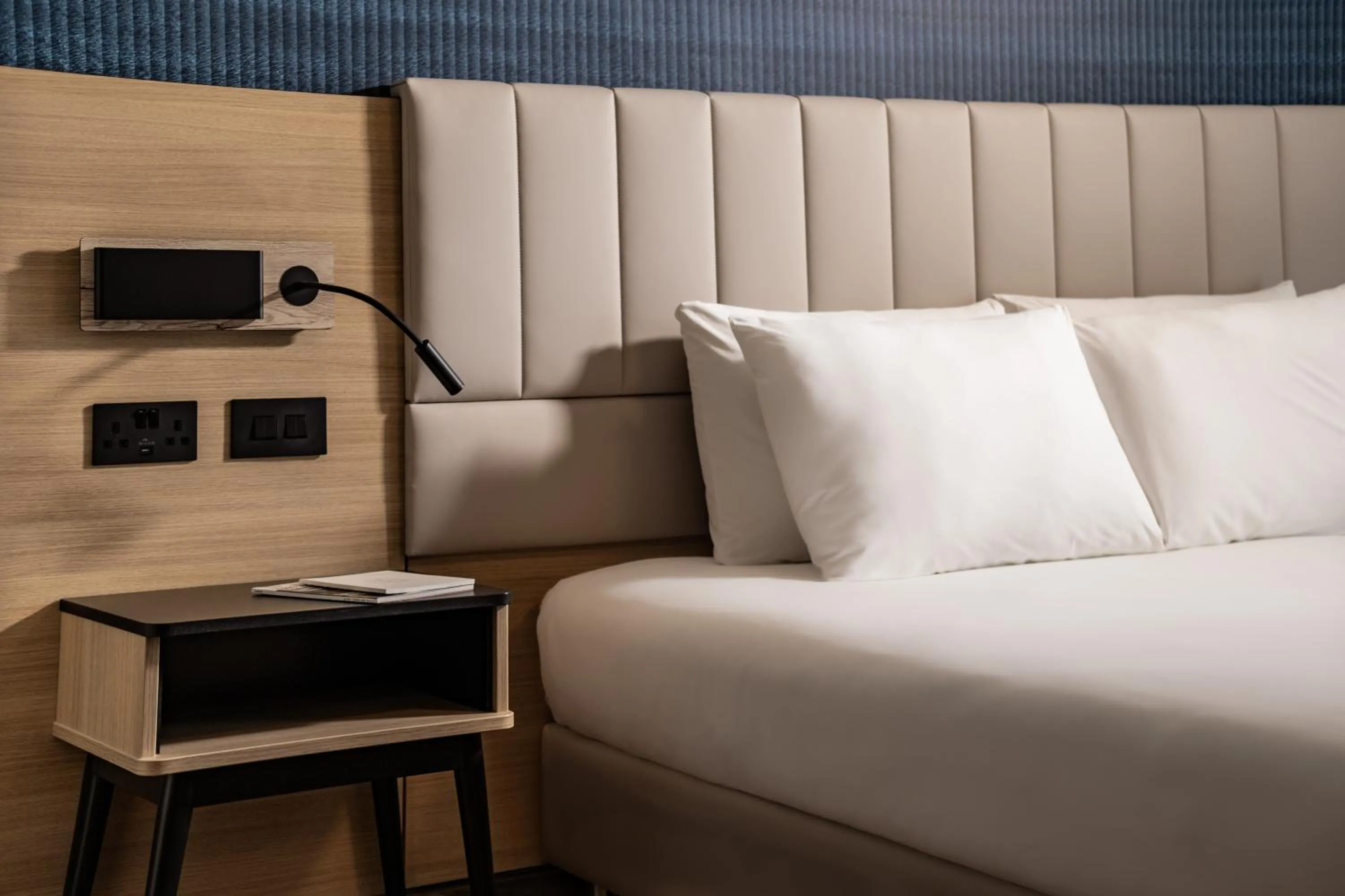 Bed in QAWRA Palace Resort & SPA