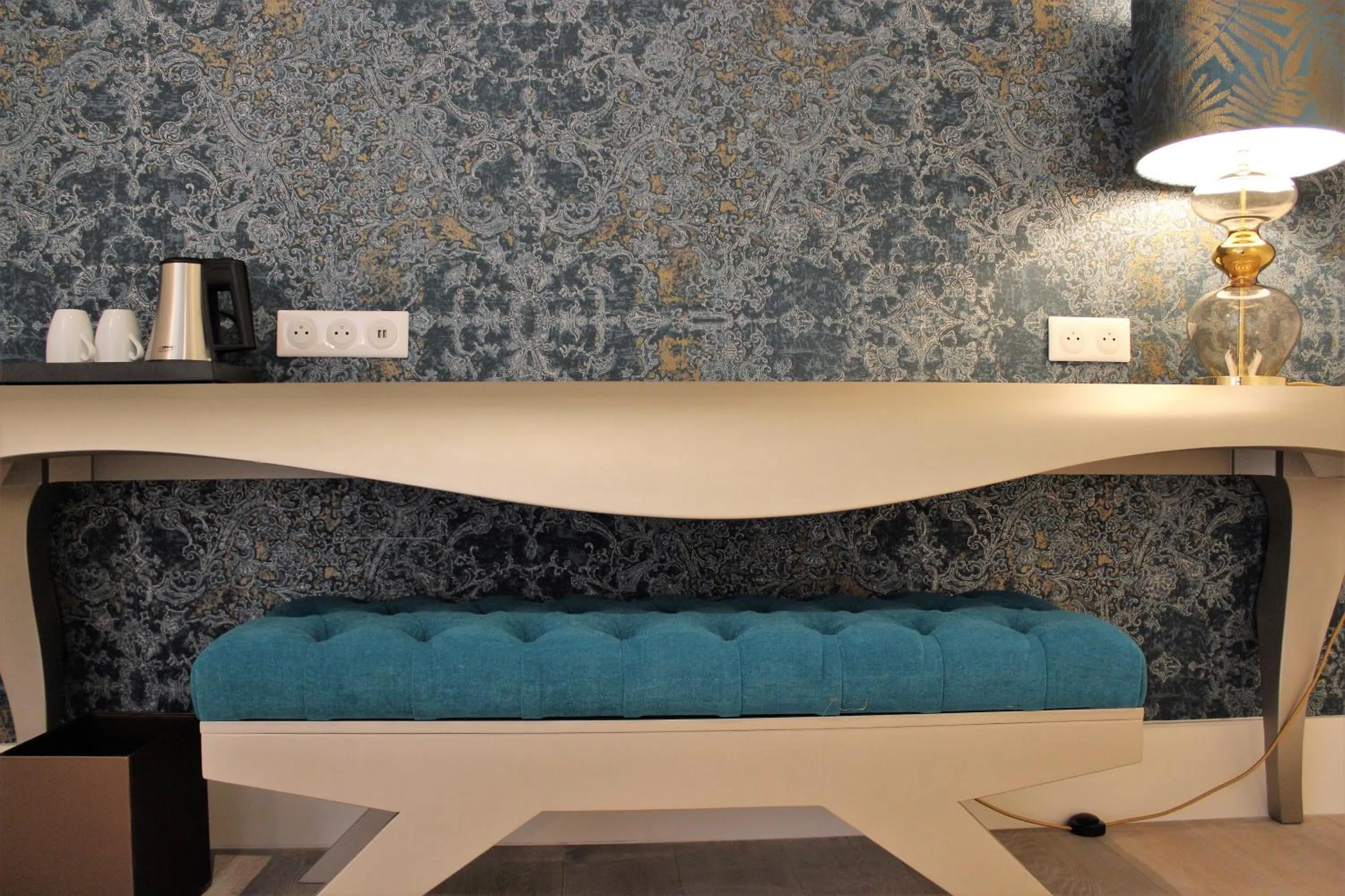 Coffee/tea facilities in Hôtel Ginkgo - SPA Biloba