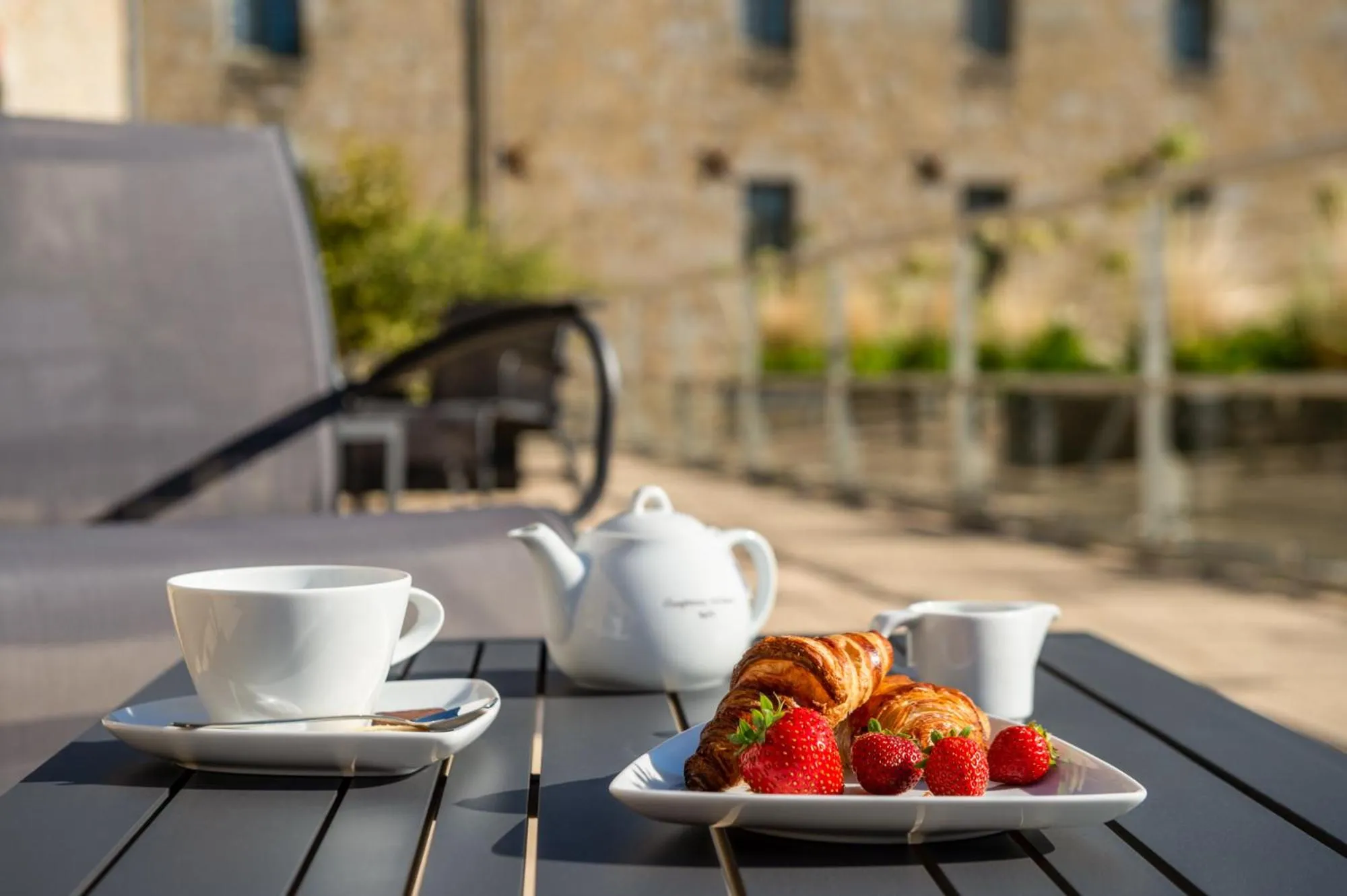 Food close-up in Hôtel Ginkgo - SPA Biloba