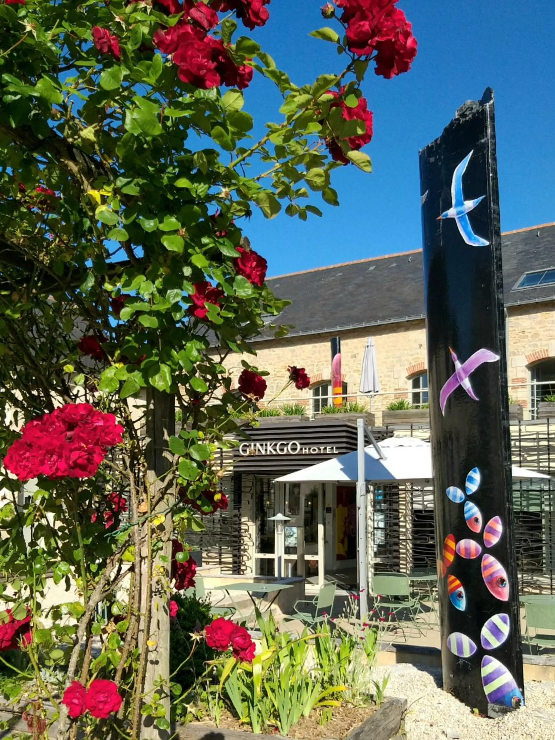 Property building in Hôtel Ginkgo - SPA Biloba