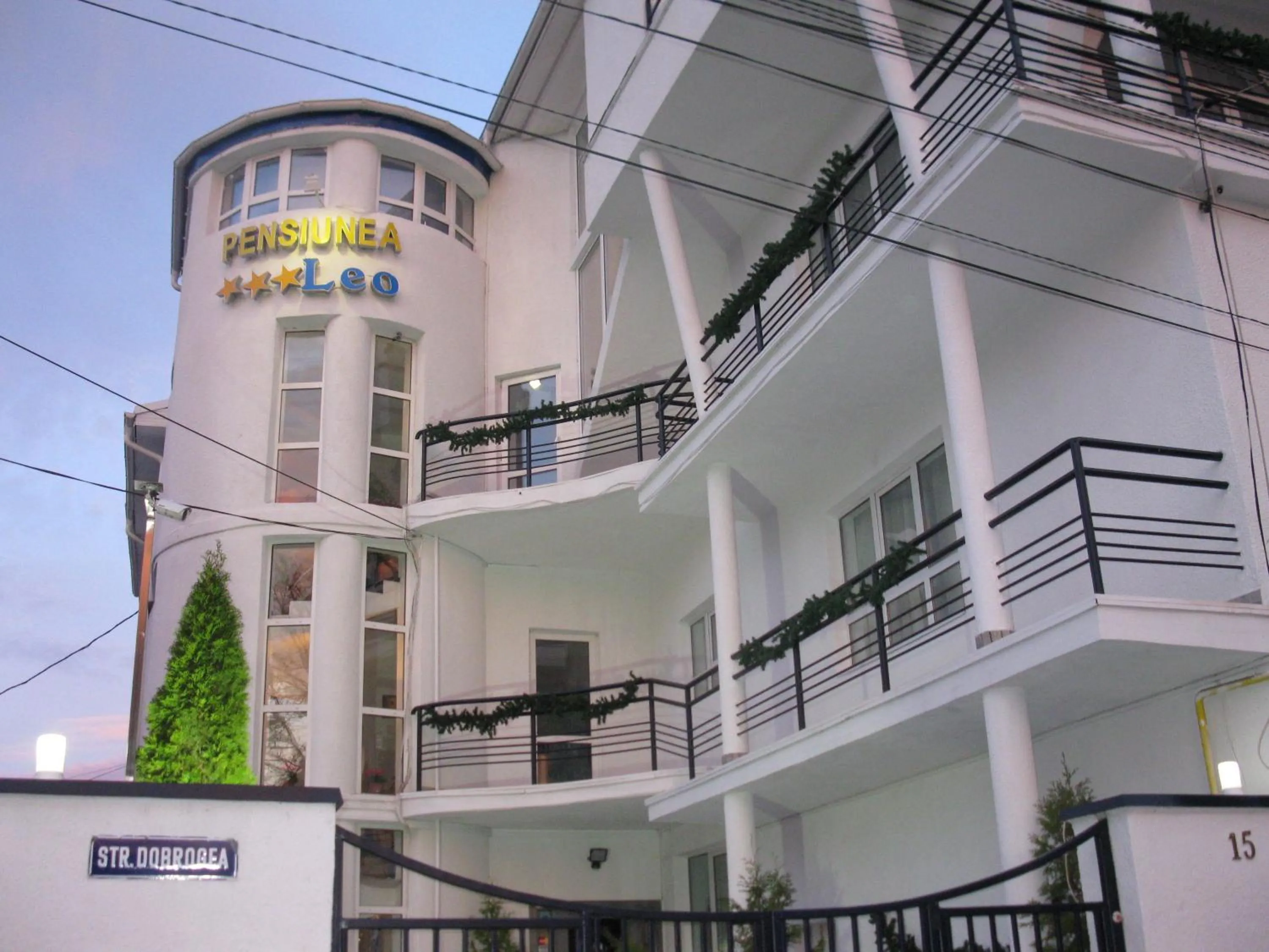 Property building in Pensiunea Leo