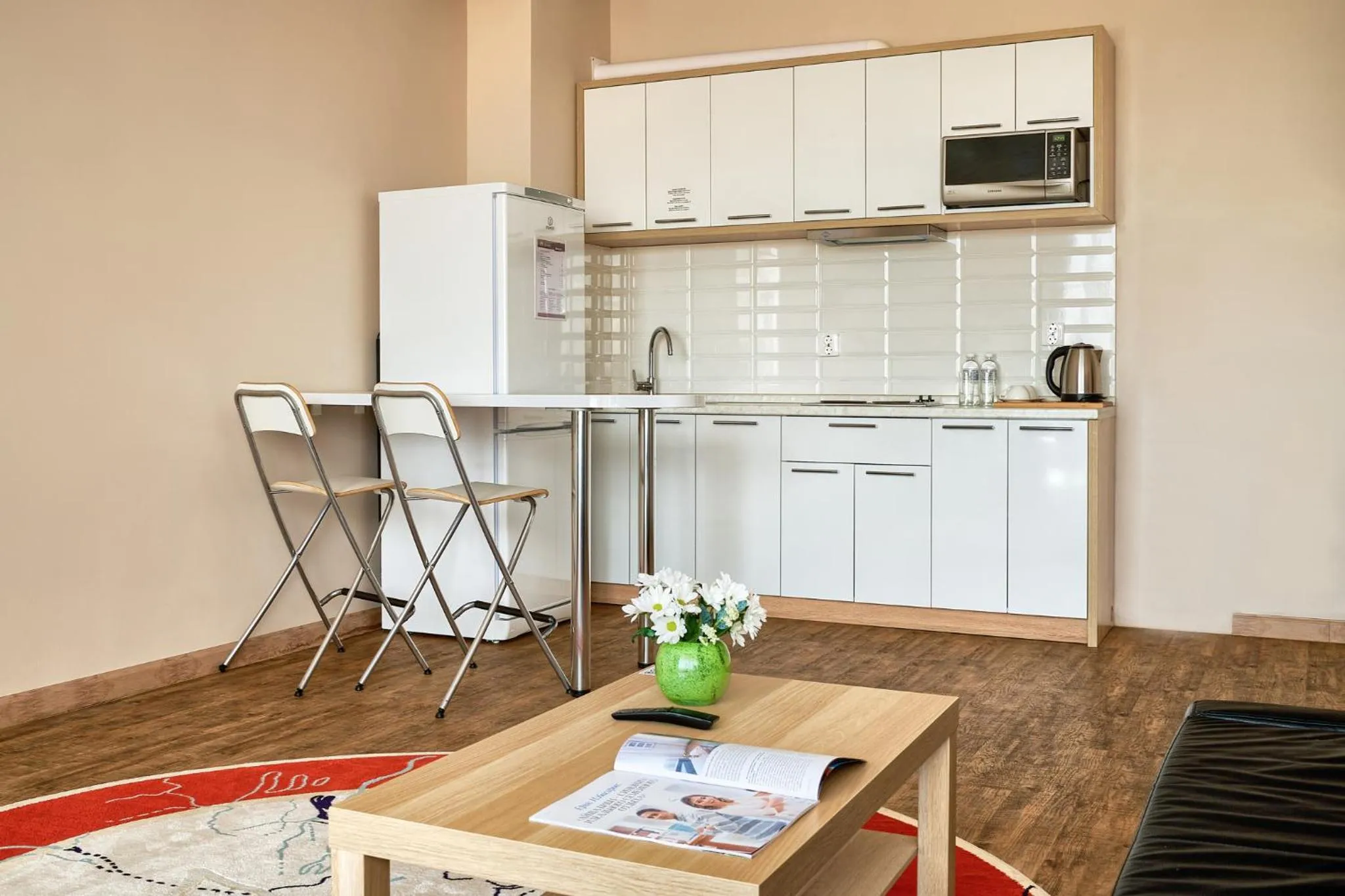 Kitchen or kitchenette in Aisha Bibi Hotel & Spa