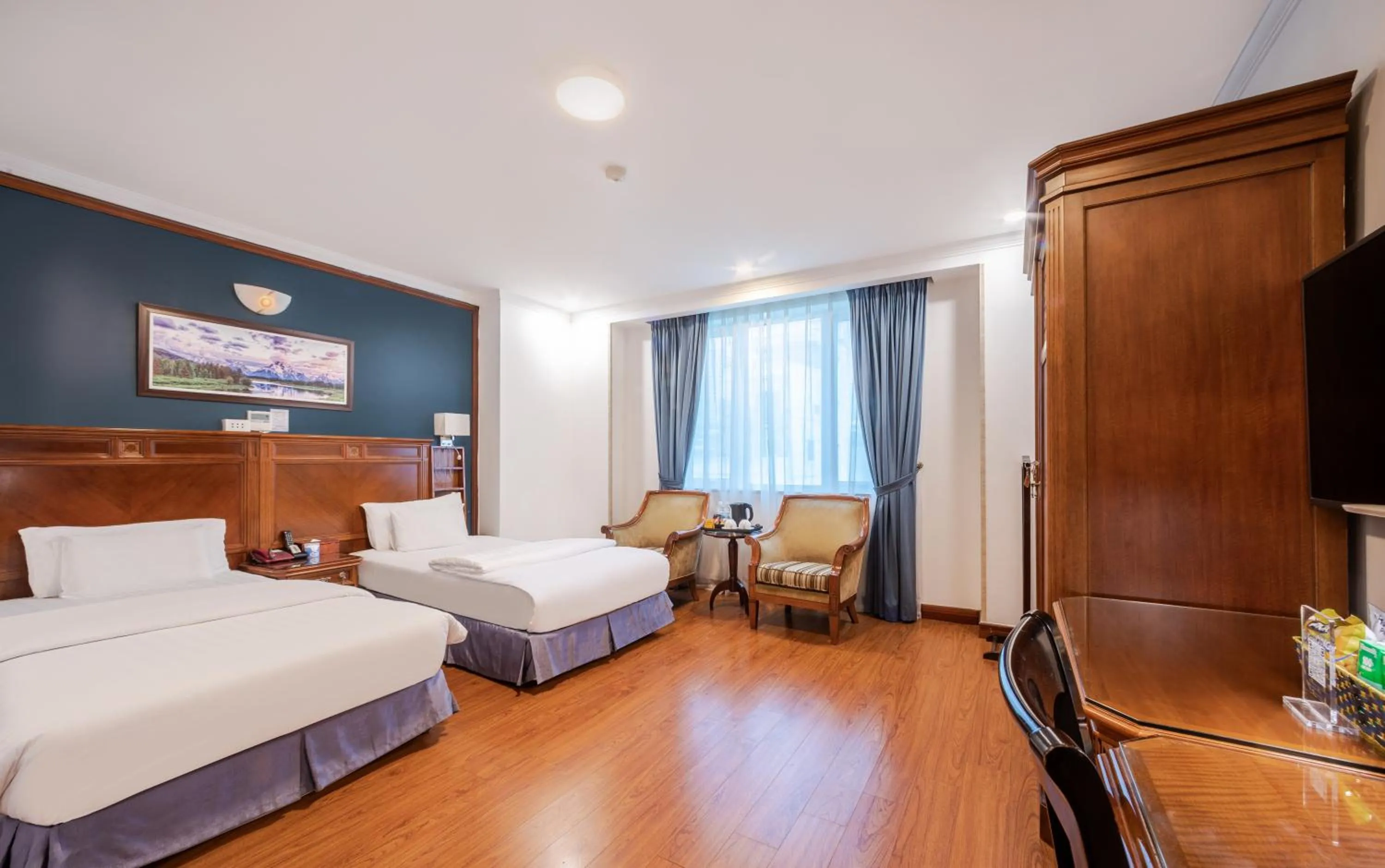 Bed in A25 Hotel - 19 Phan Đình Phùng