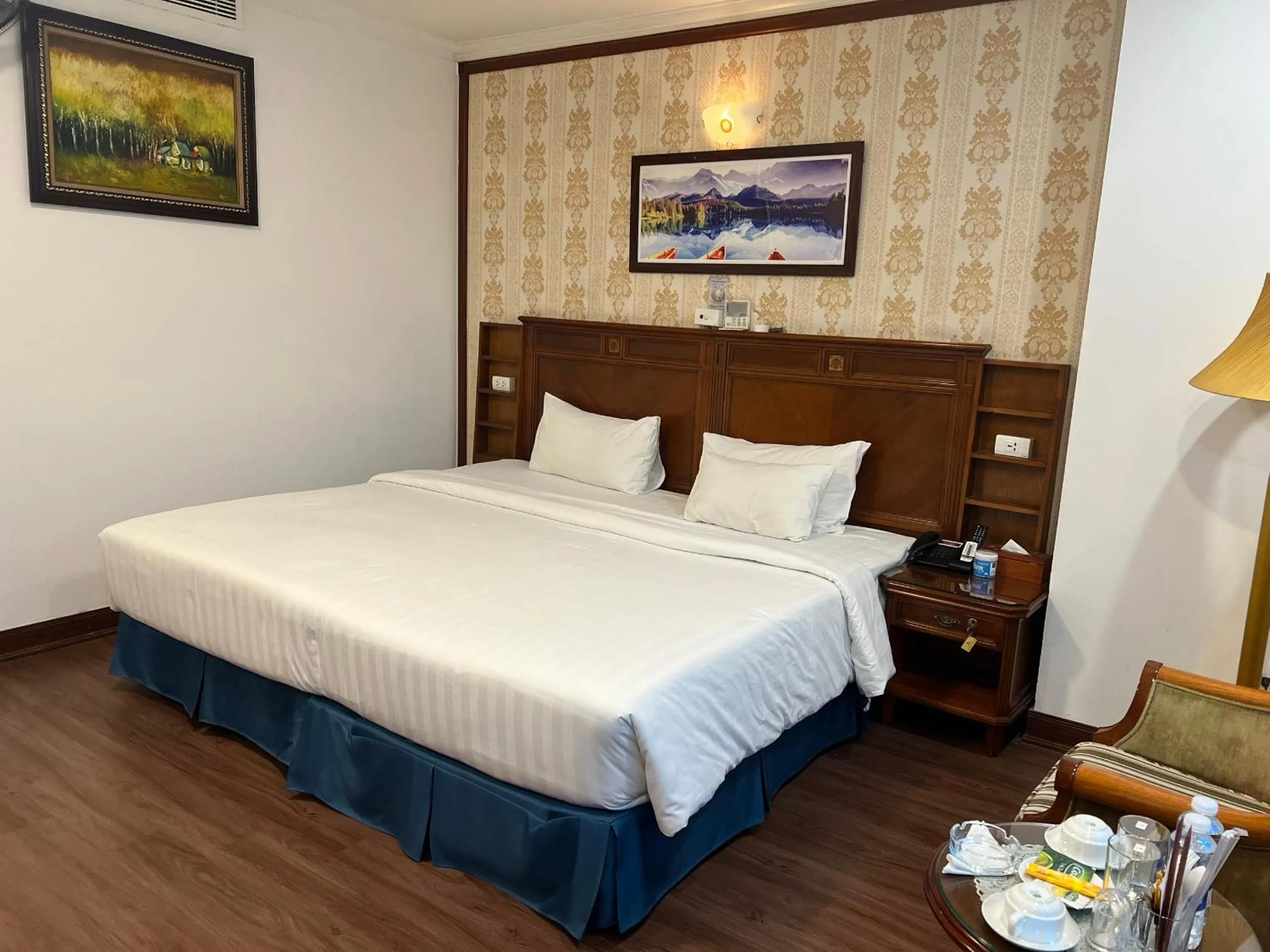 Bed in A25 Hotel - 19 Phan Đình Phùng