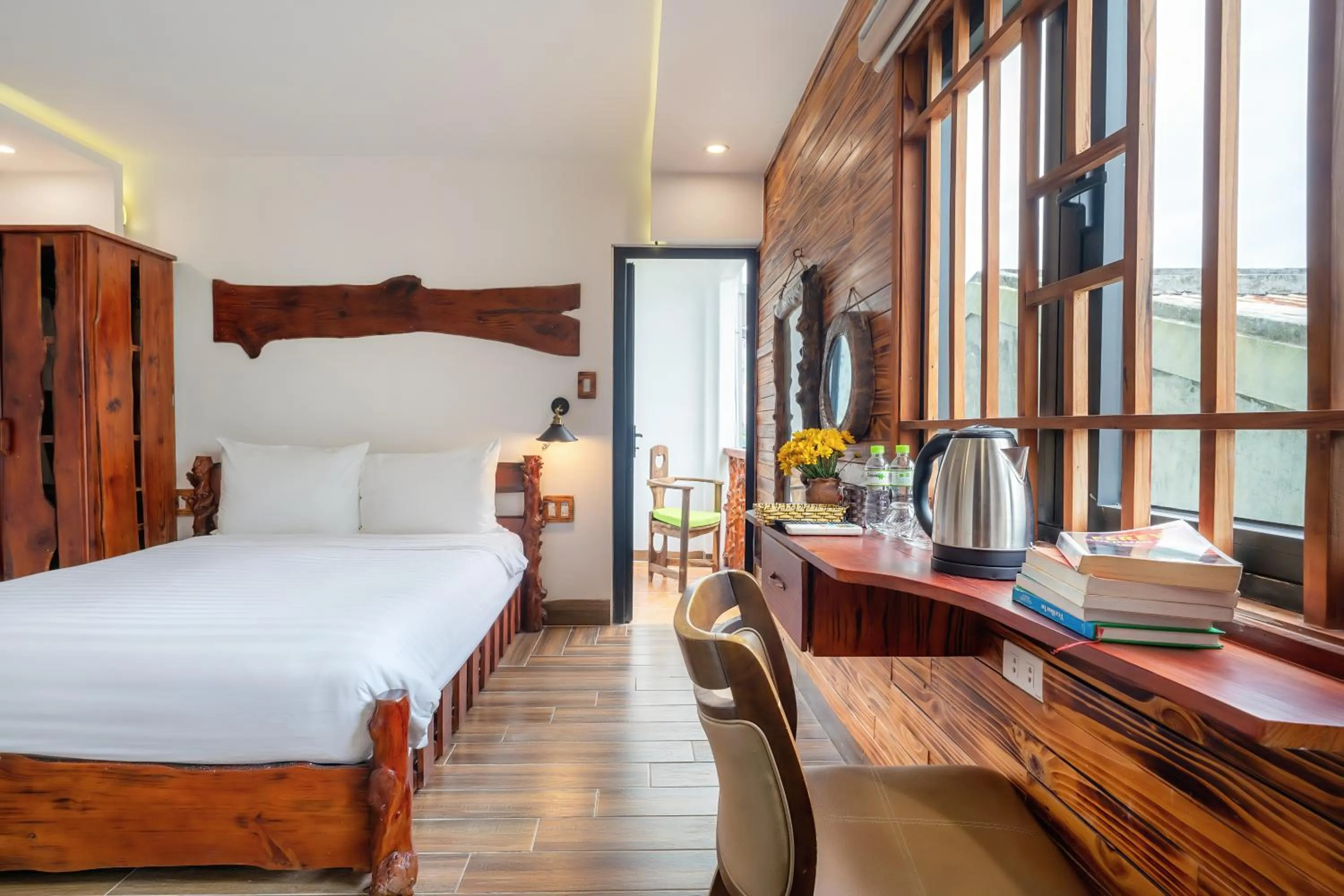 Bed in La An Old Town Hotel