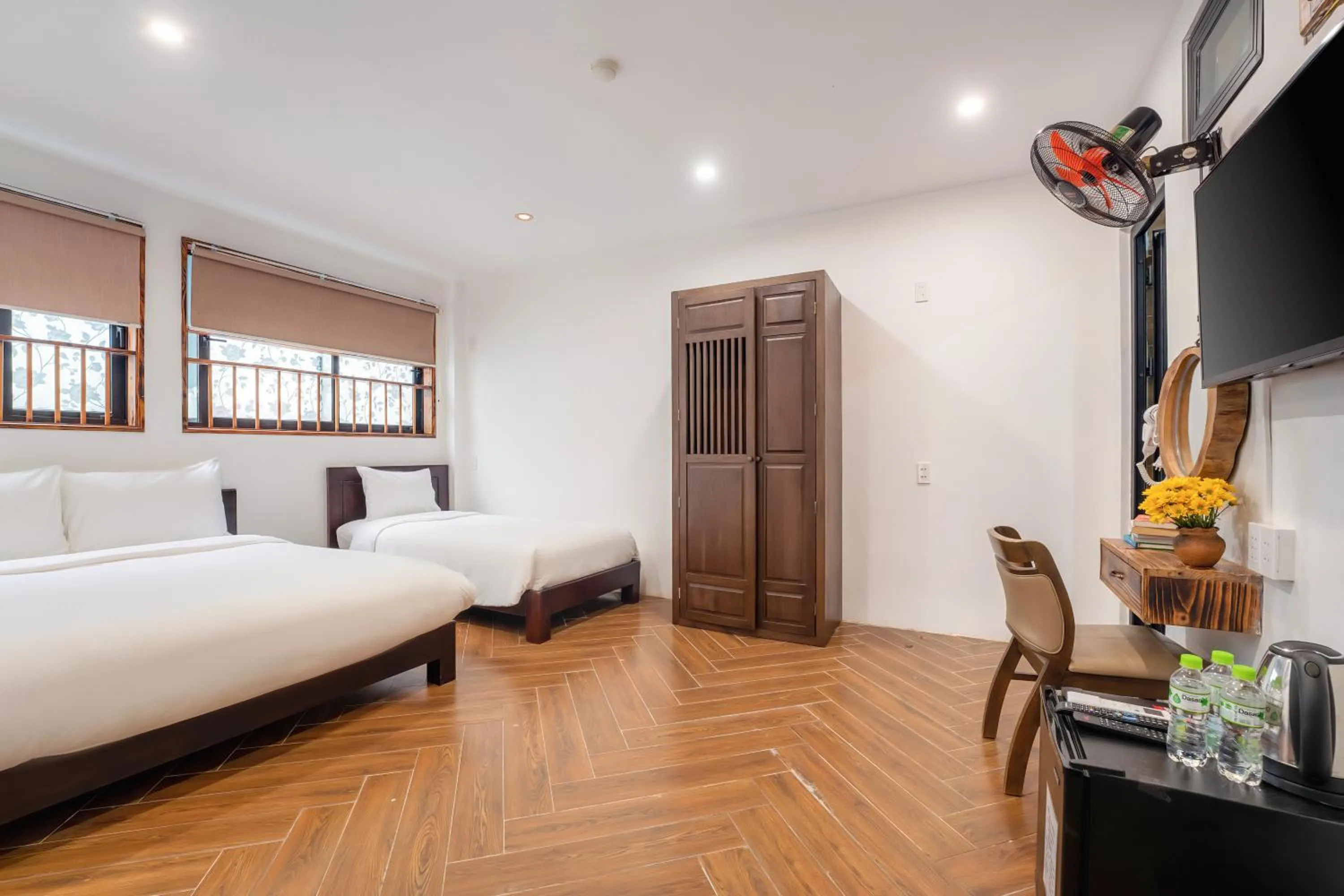 Bed in La An Old Town Hotel