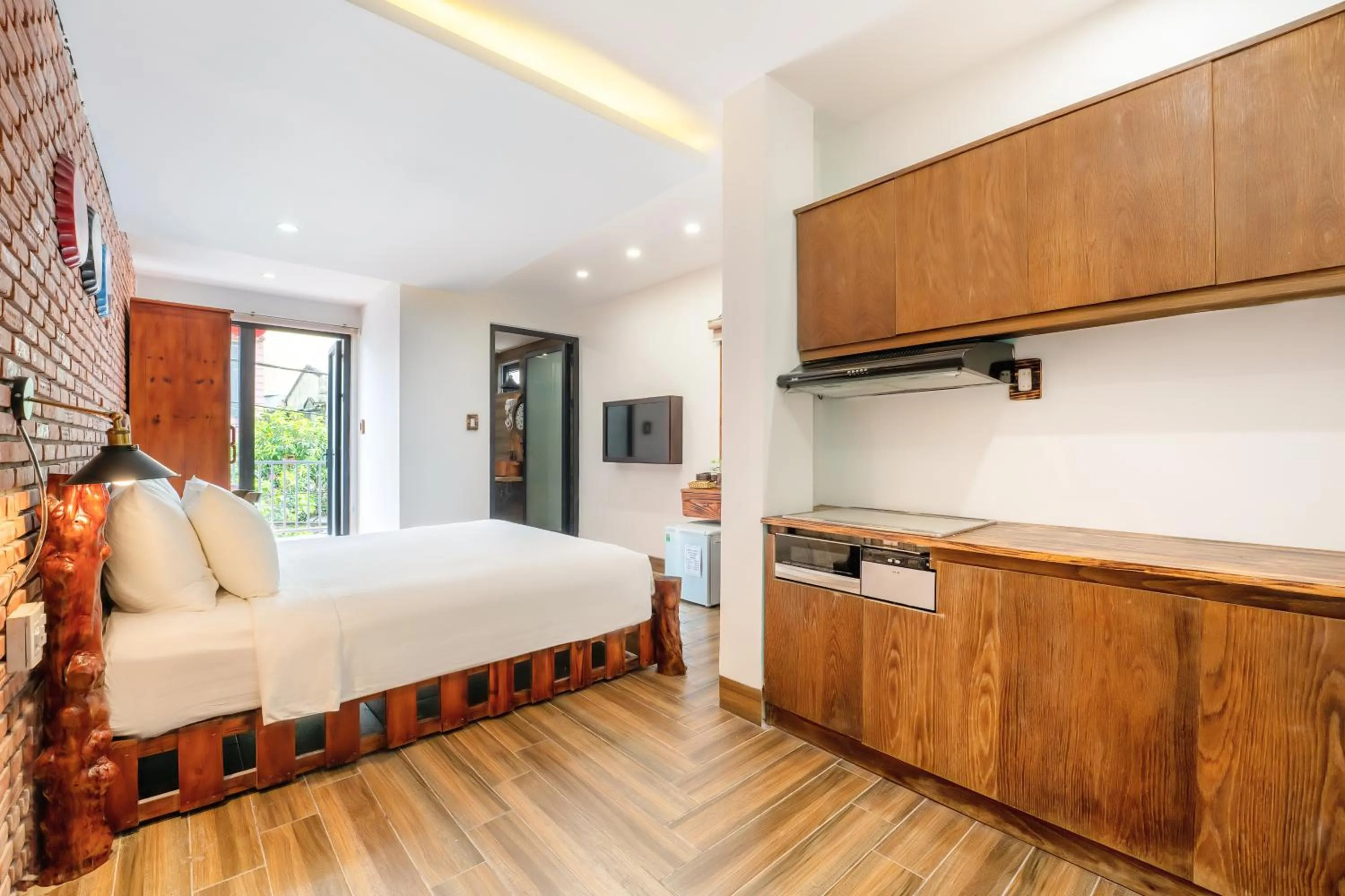 Bed in La An Old Town Hotel