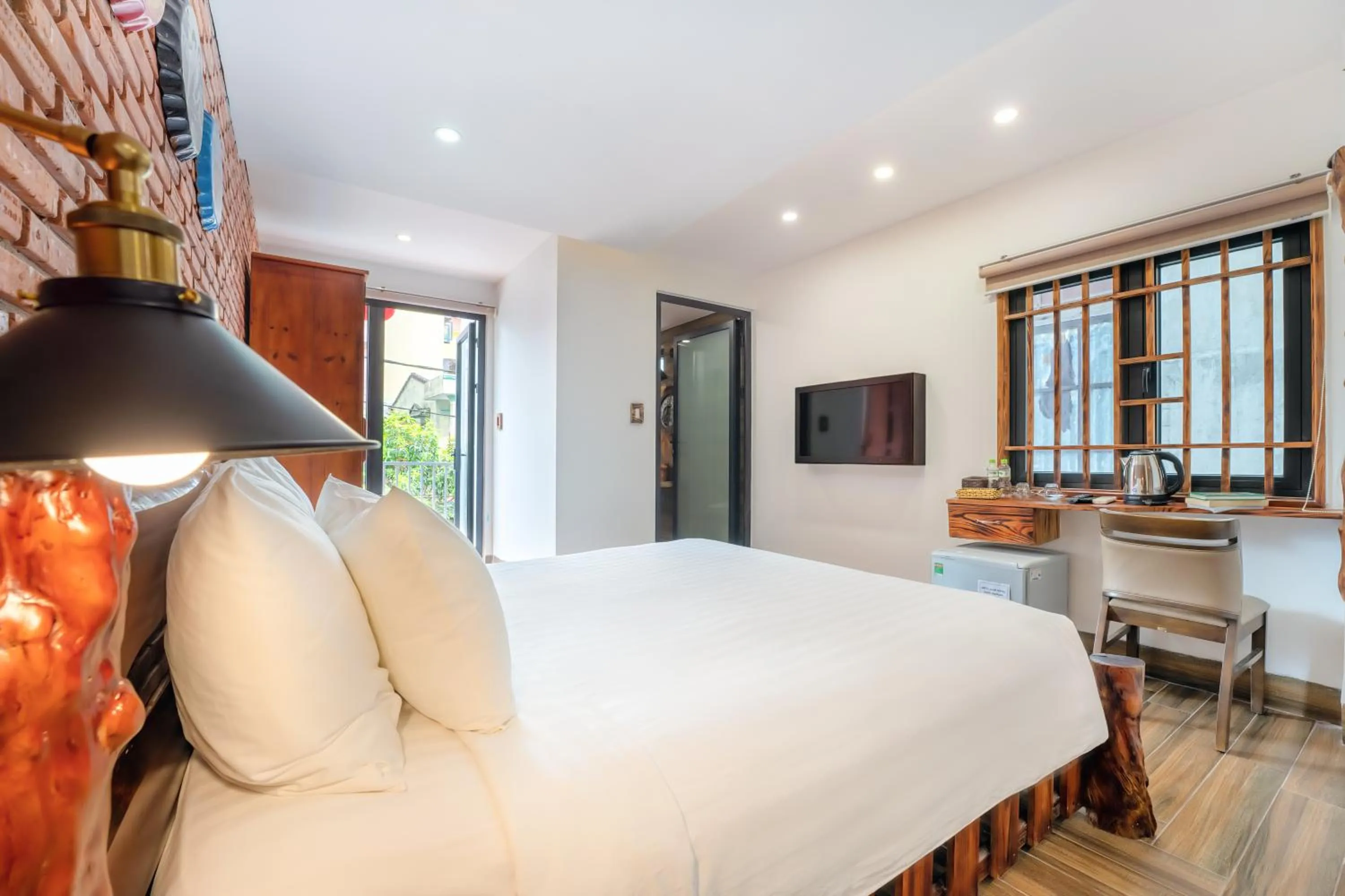 Bed in La An Old Town Hotel