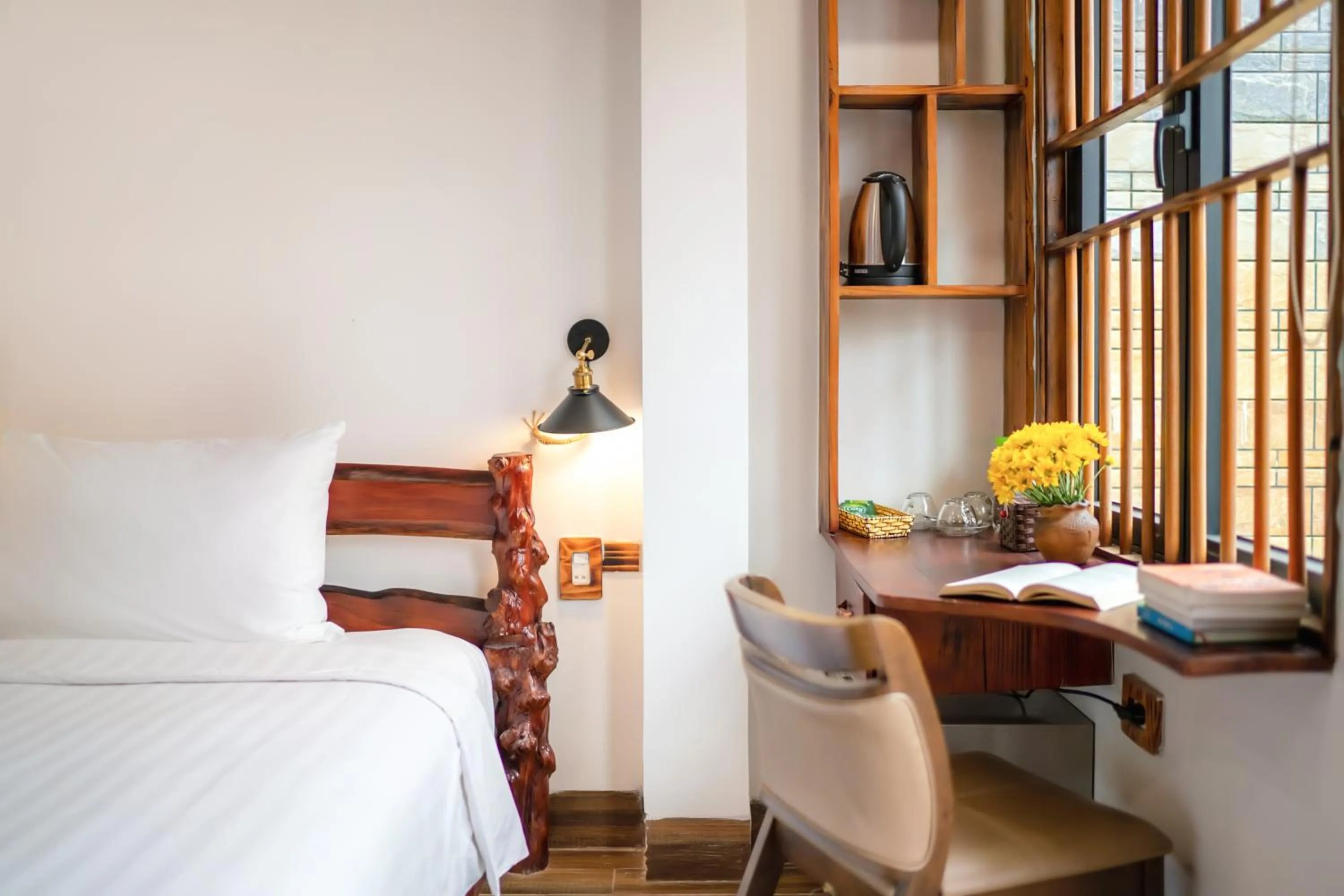 Bed in La An Old Town Hotel