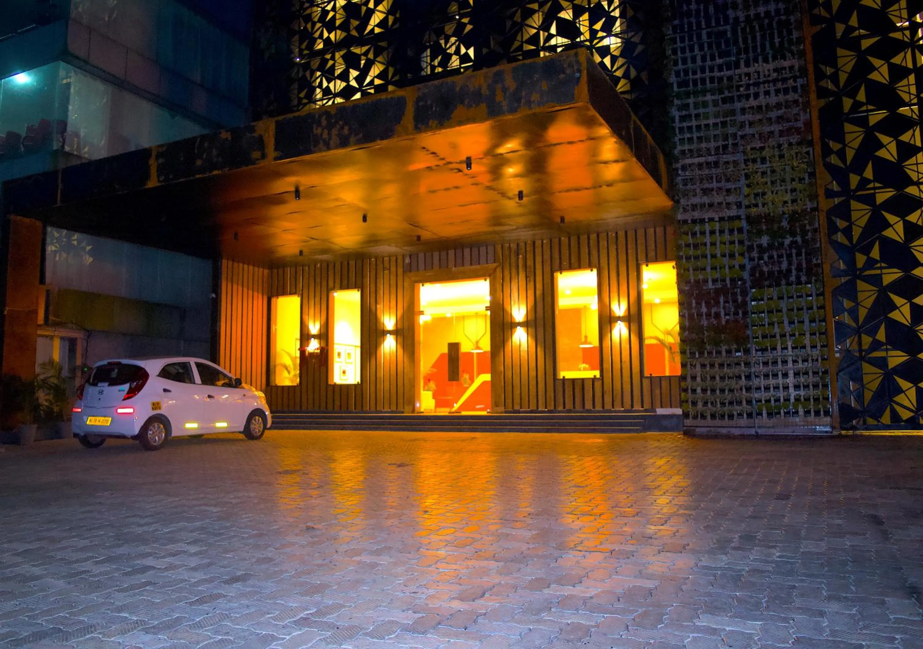 Facade/entrance in juSTa Rangers Munnar