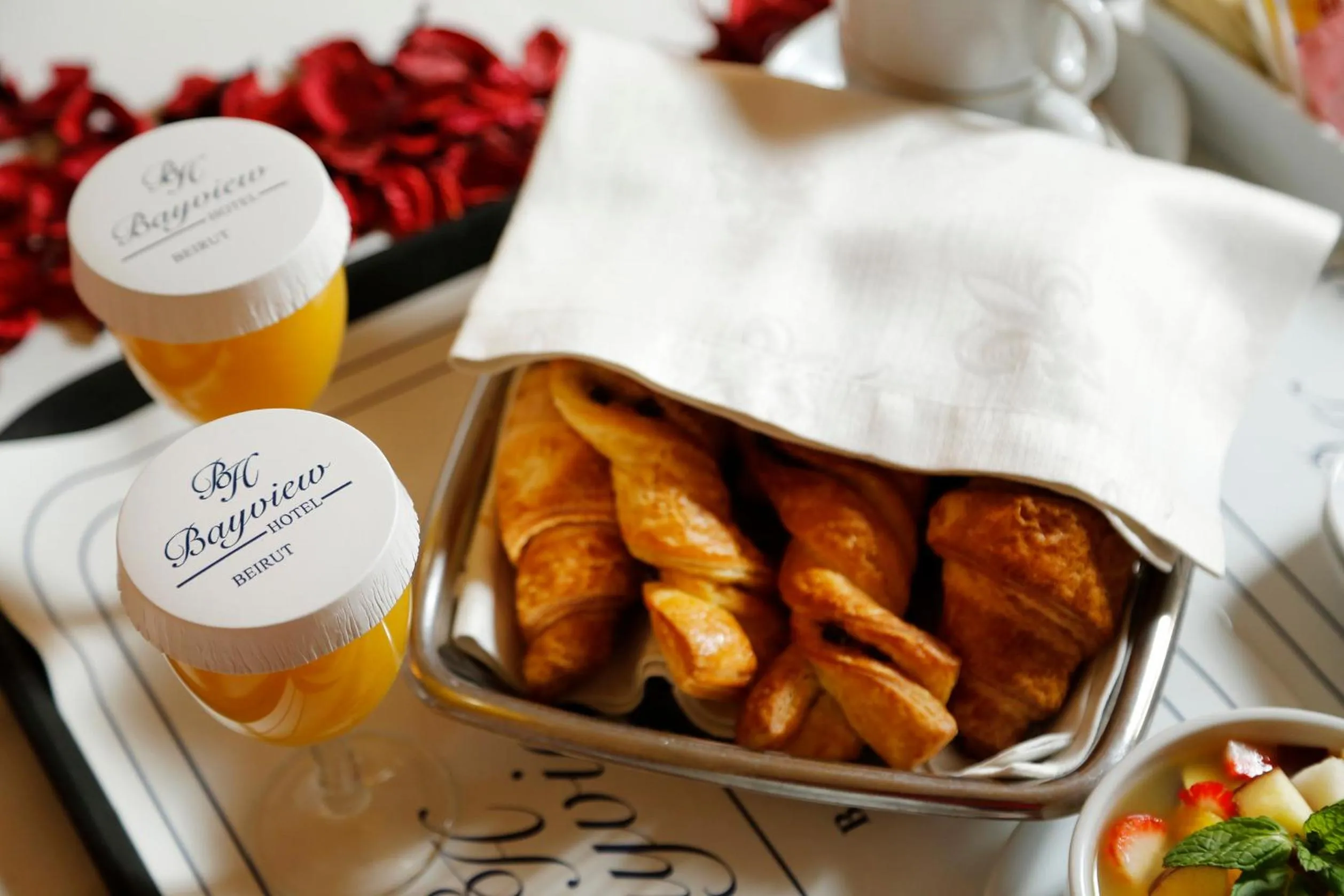 Food in Bayview Hotel Beirut