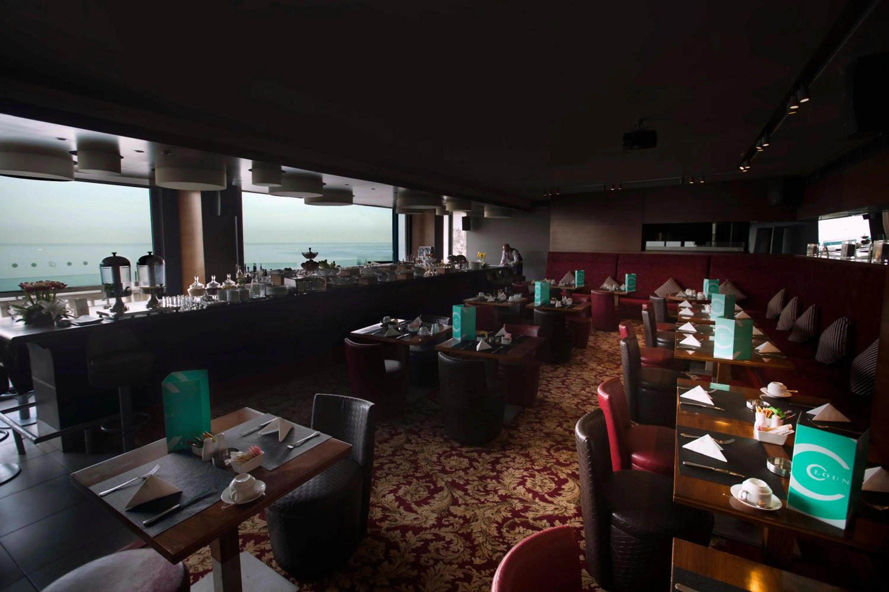 Dining area in Bayview Hotel Beirut