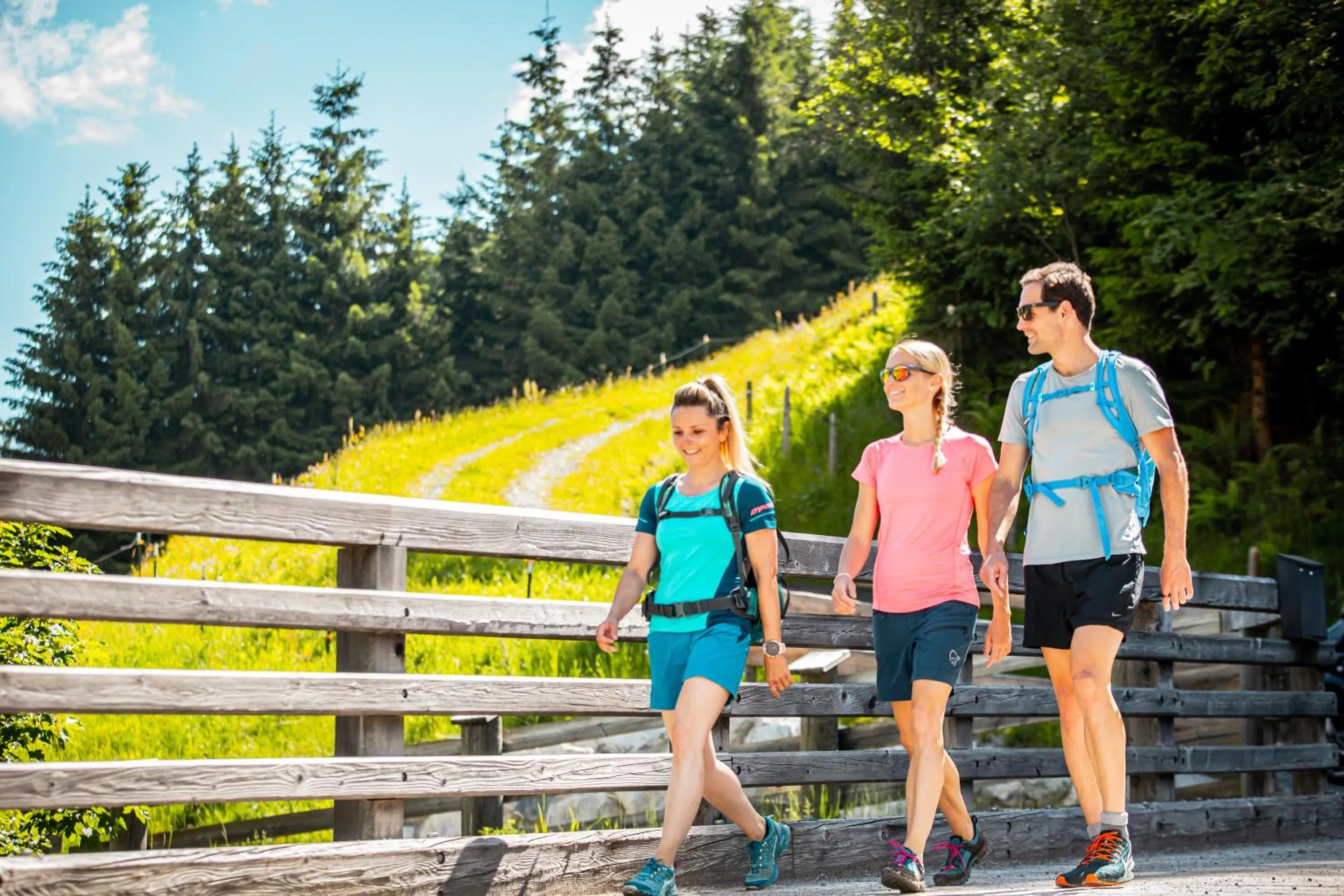 Hiking in Hotel Barbarahof Saalbach