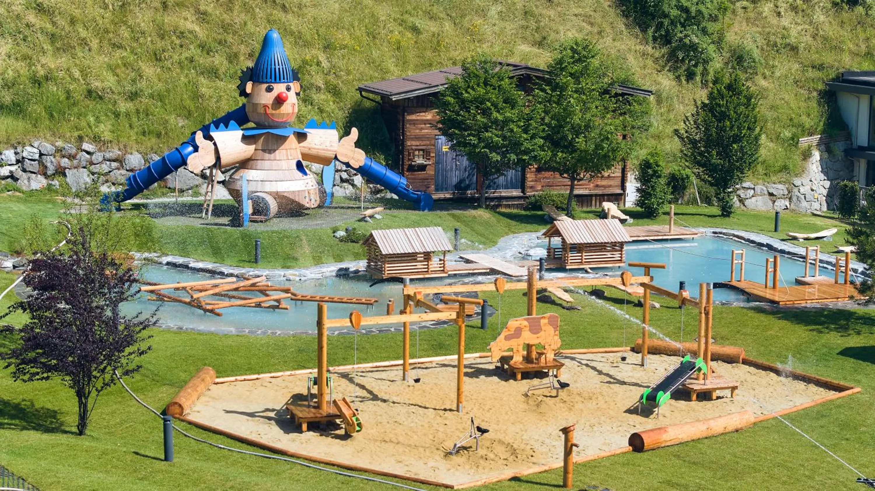 Children play ground in Hotel Barbarahof Saalbach