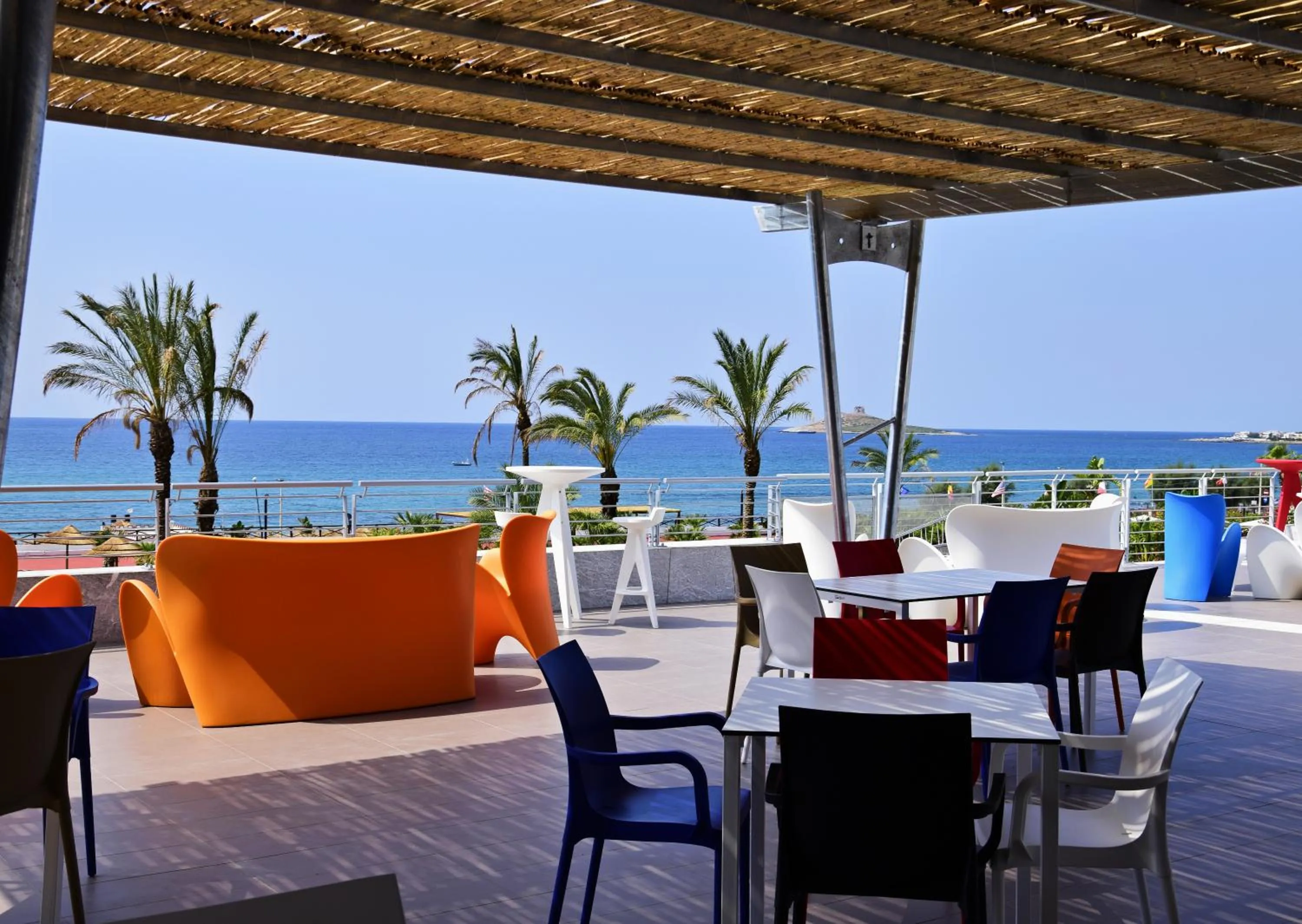 Patio in Saracen Sands Hotel & Congress Centre - Palermo