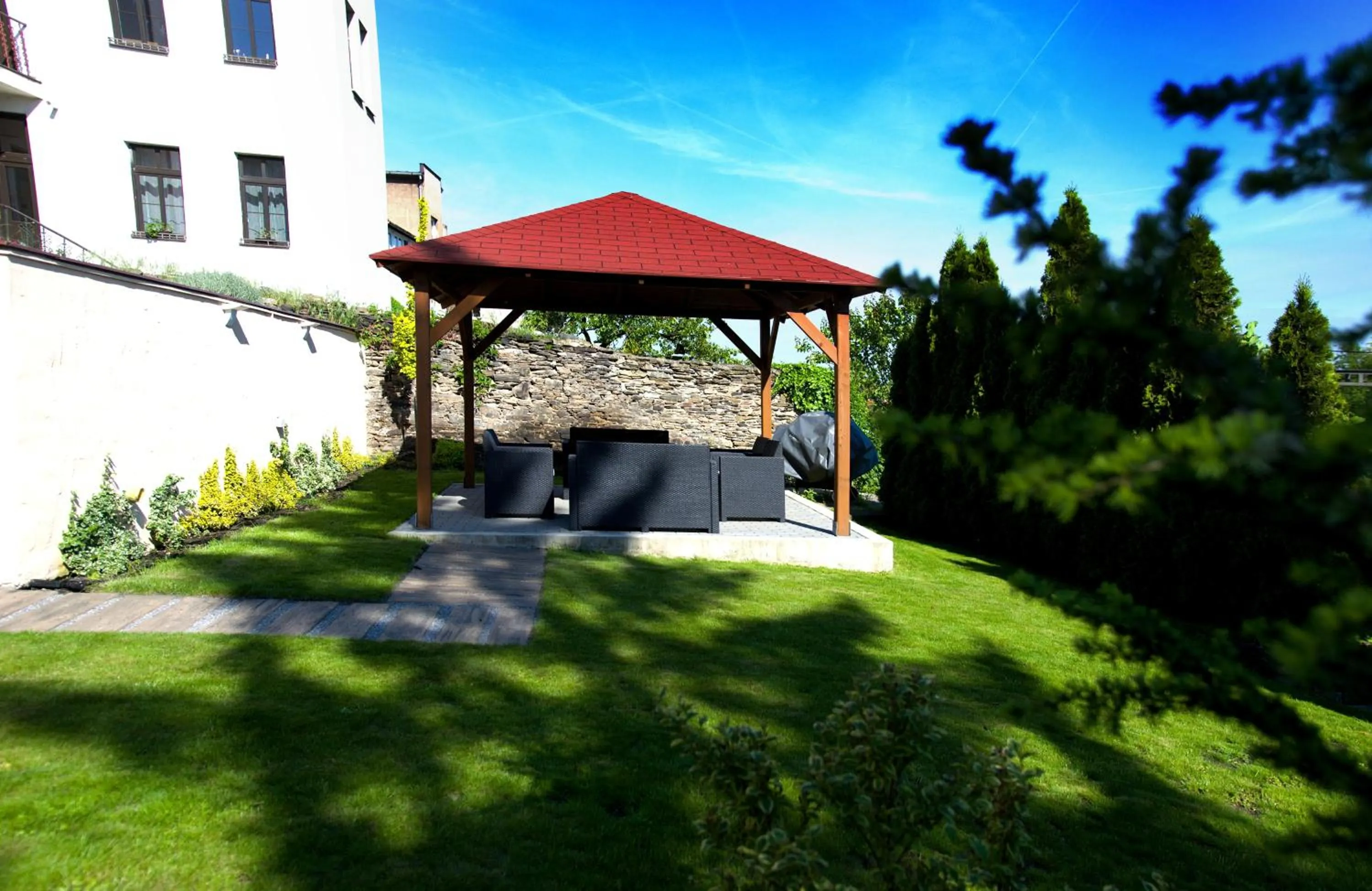 Area and facilities in Pension Falconi