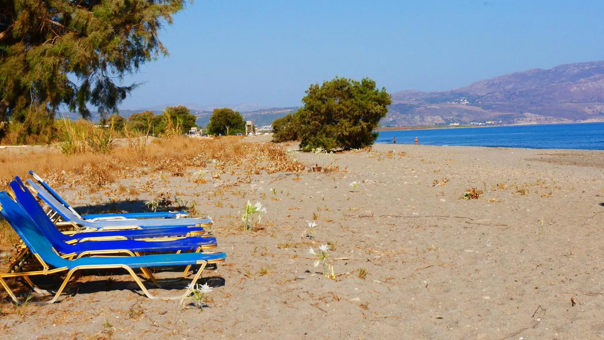 Beach in Stavros Villas&Apartments