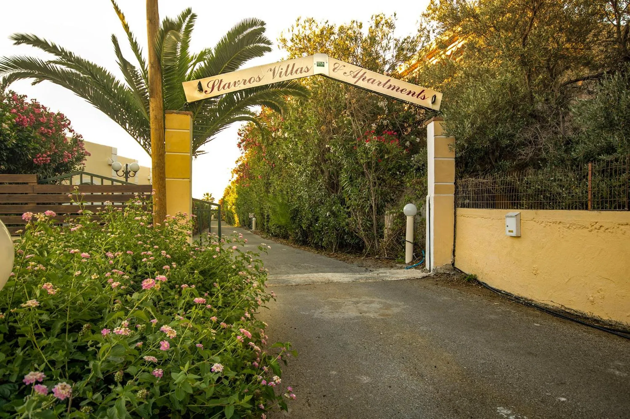 Facade/entrance in Stavros Villas&Apartments
