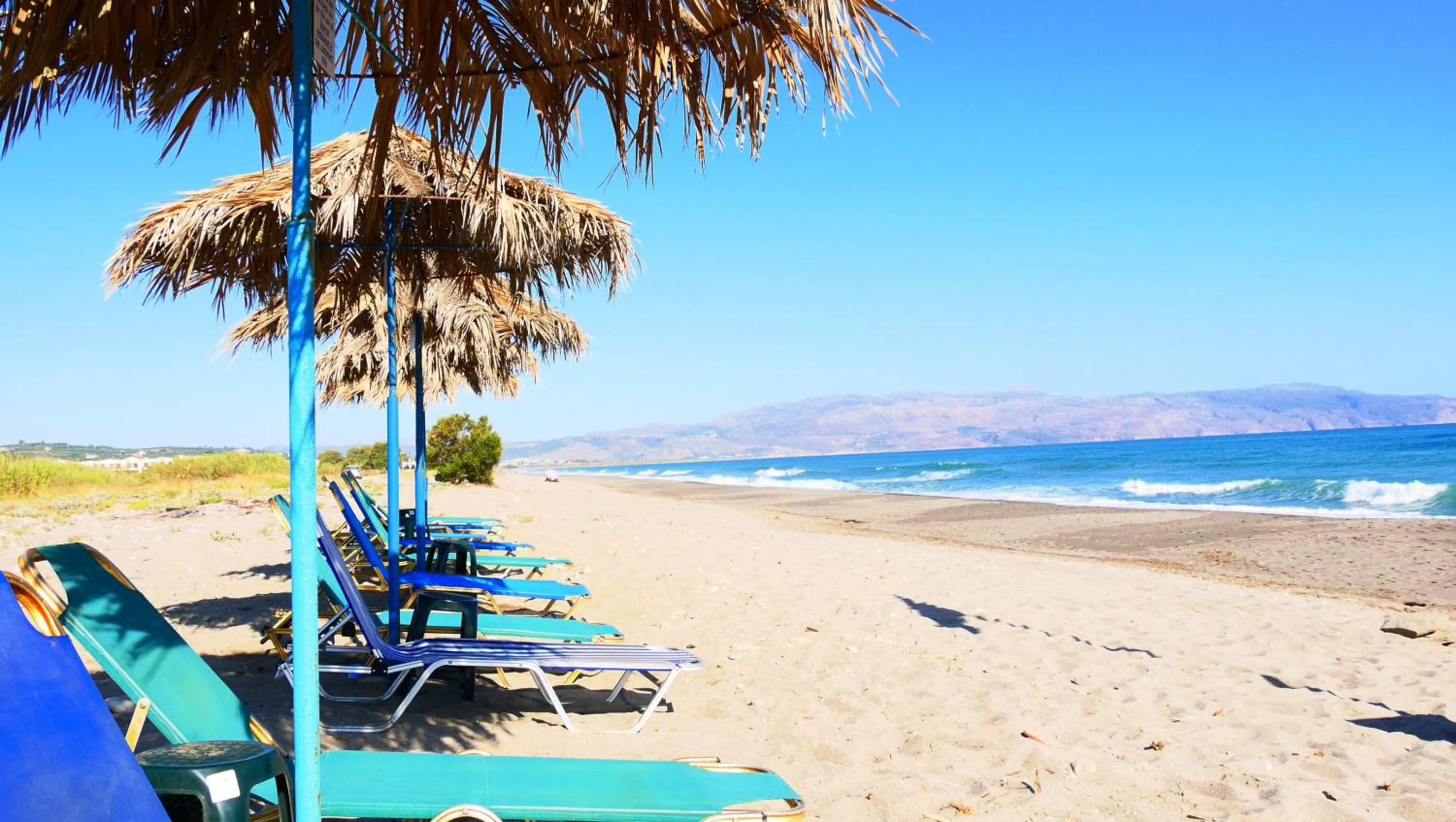 Beach in Stavros Villas&Apartments
