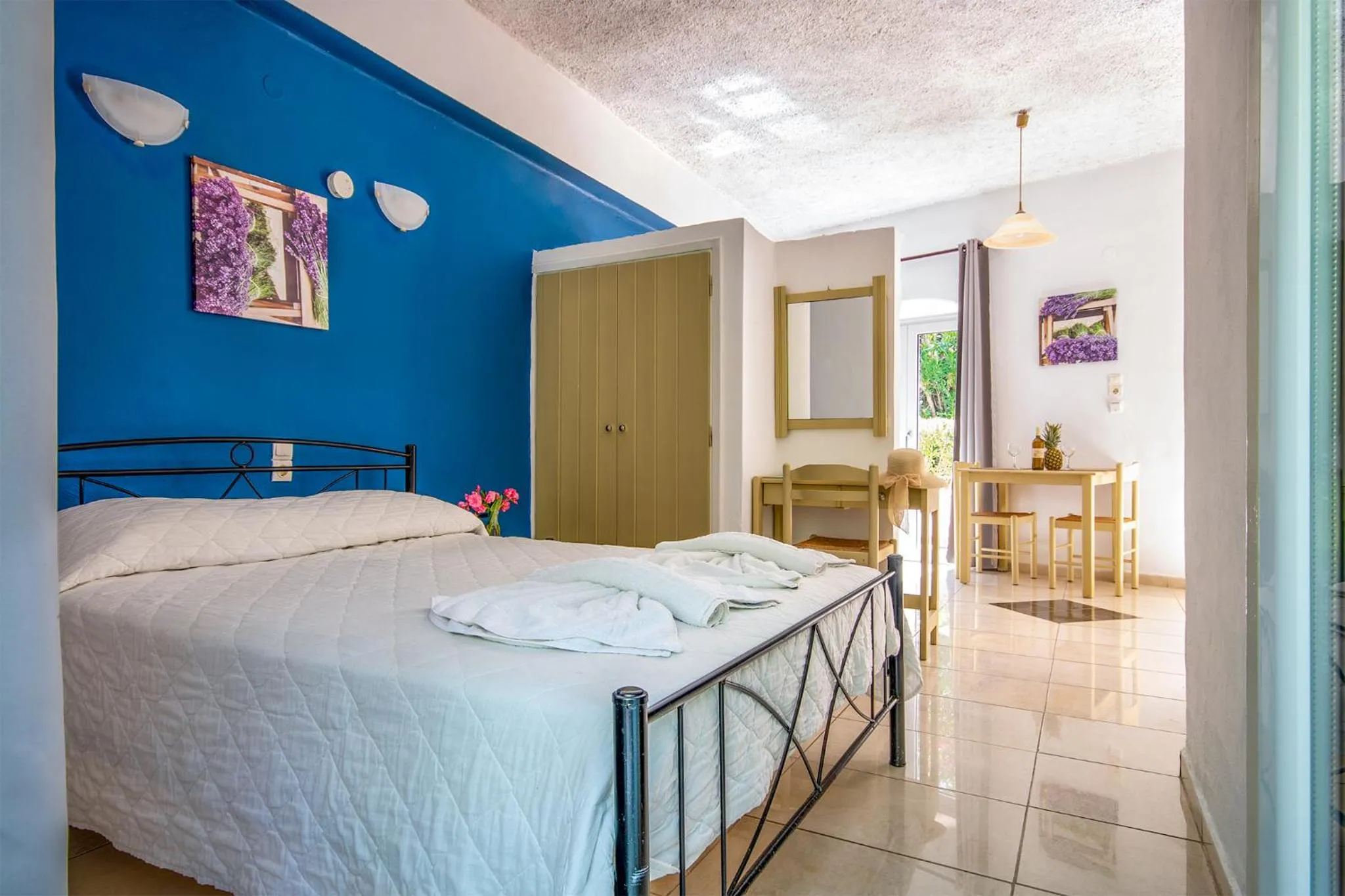 Bedroom, Bed in Stavros Villas&Apartments