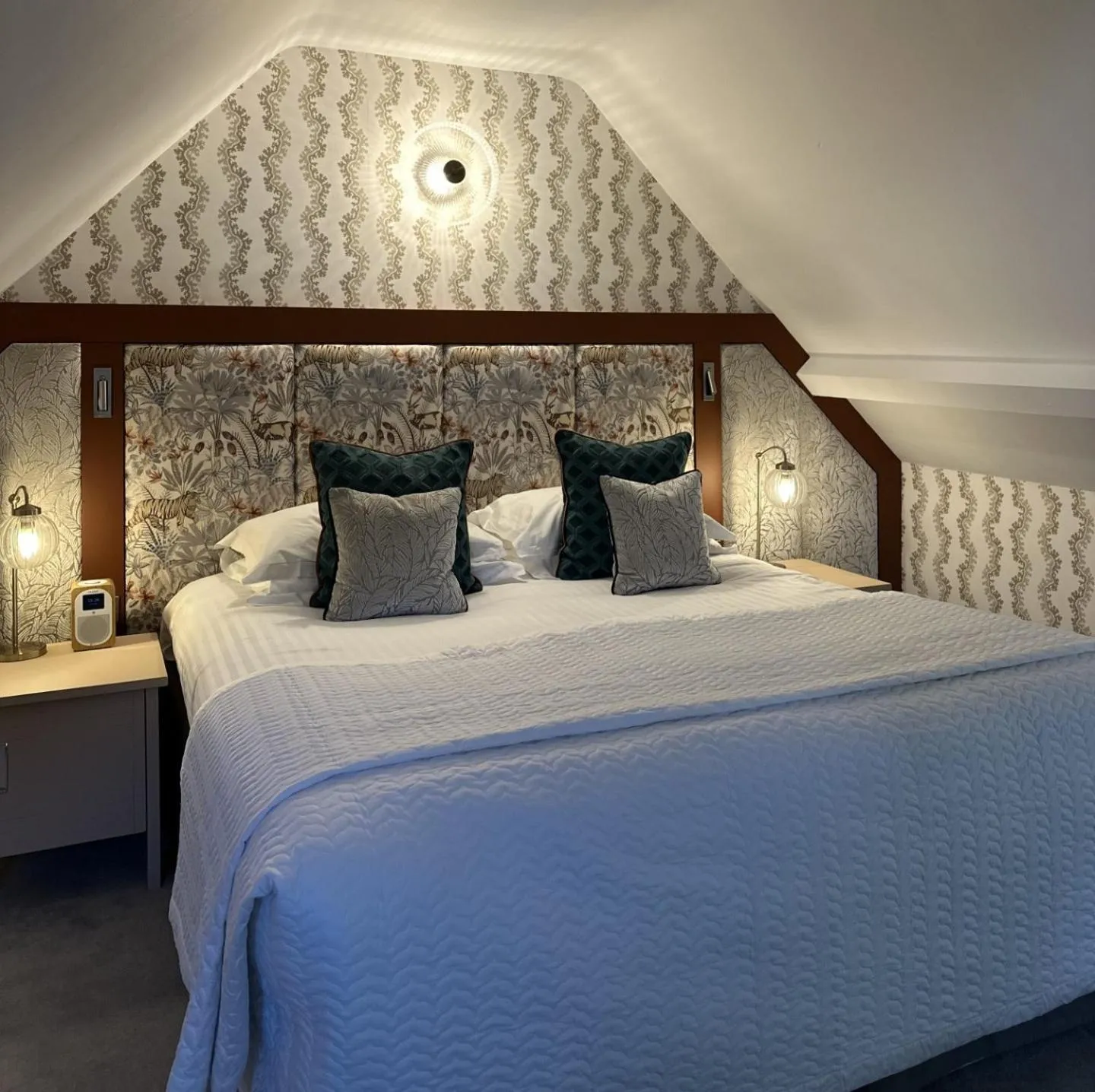 Bed in Jesmond Dene House