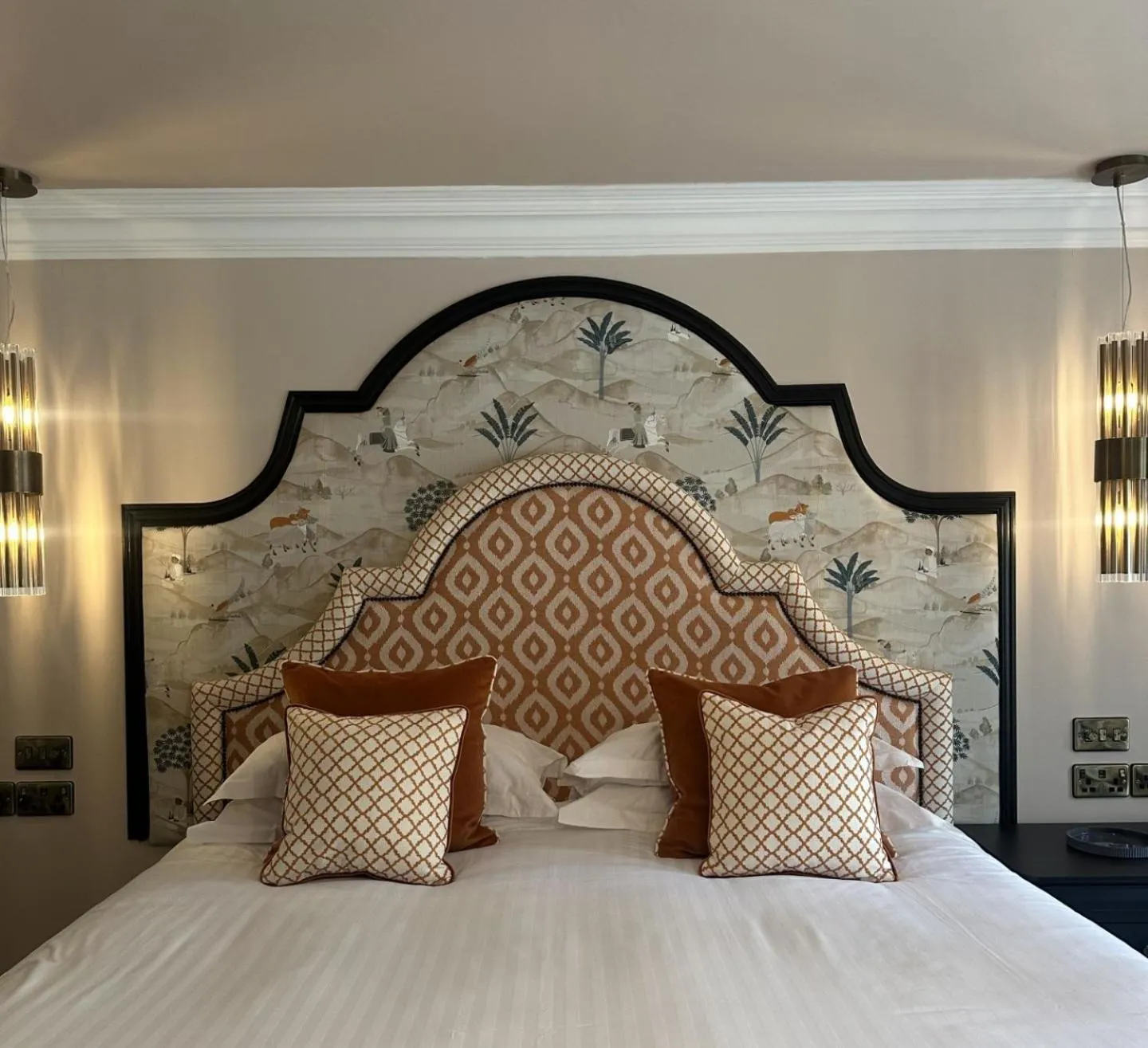 Bed in Jesmond Dene House