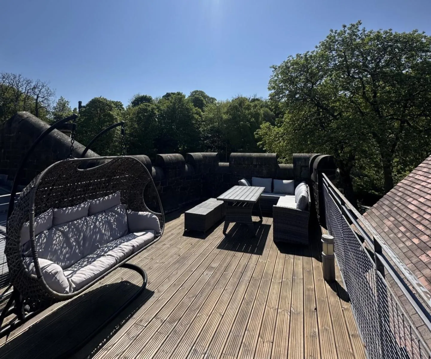 Balcony/Terrace in Jesmond Dene House