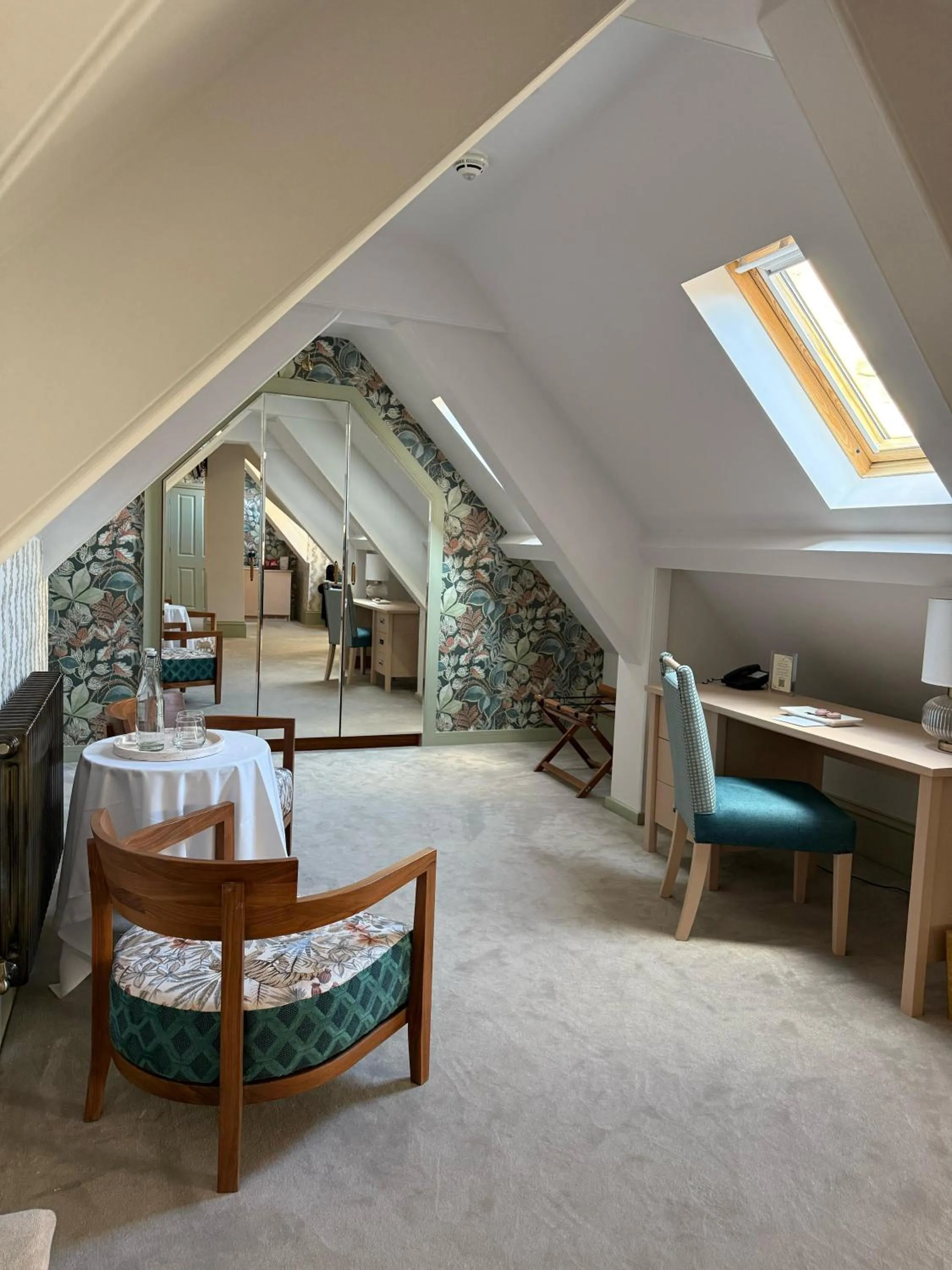 Seating area in Jesmond Dene House