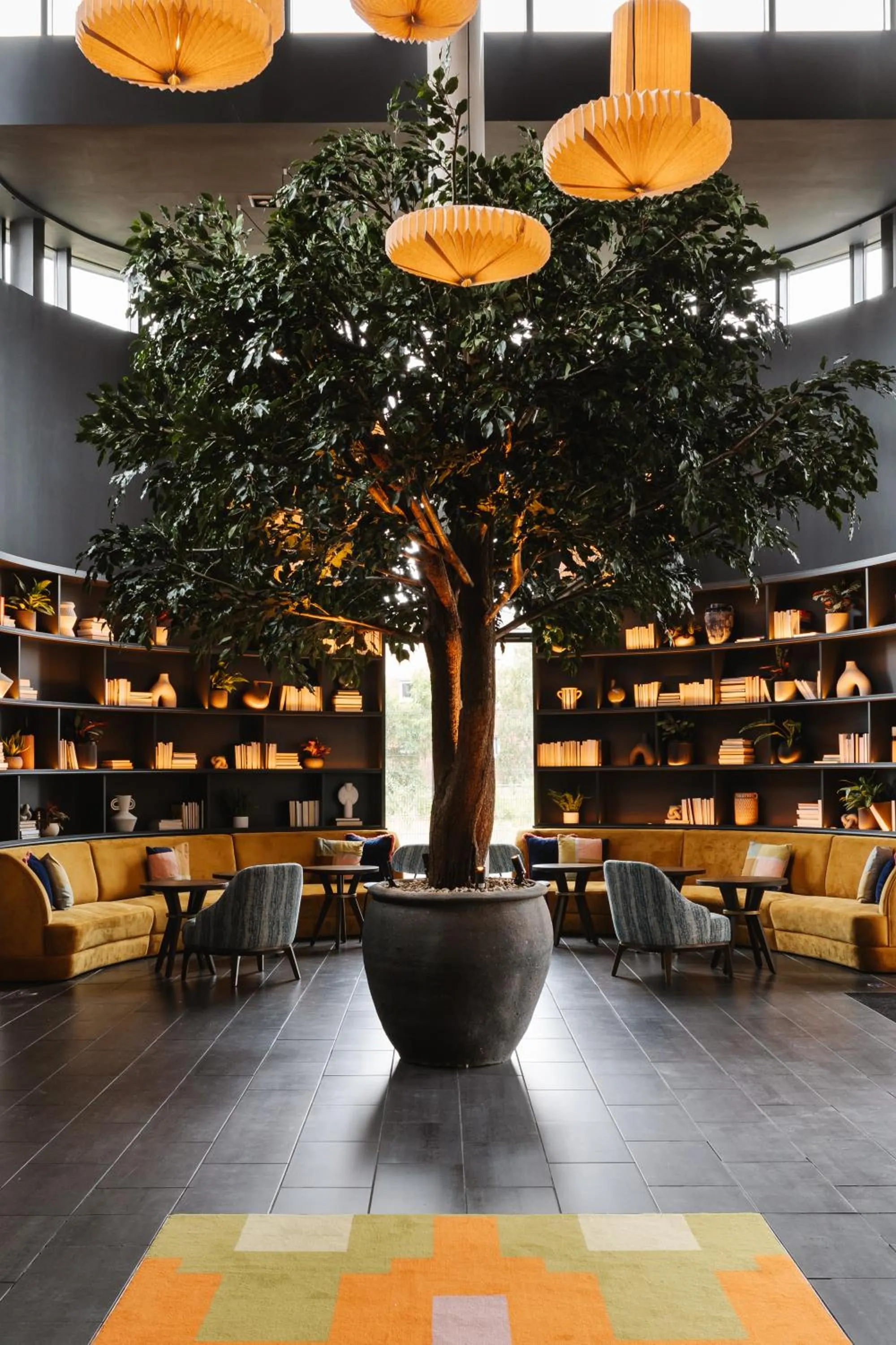 Seating area in voco Belfast by IHG