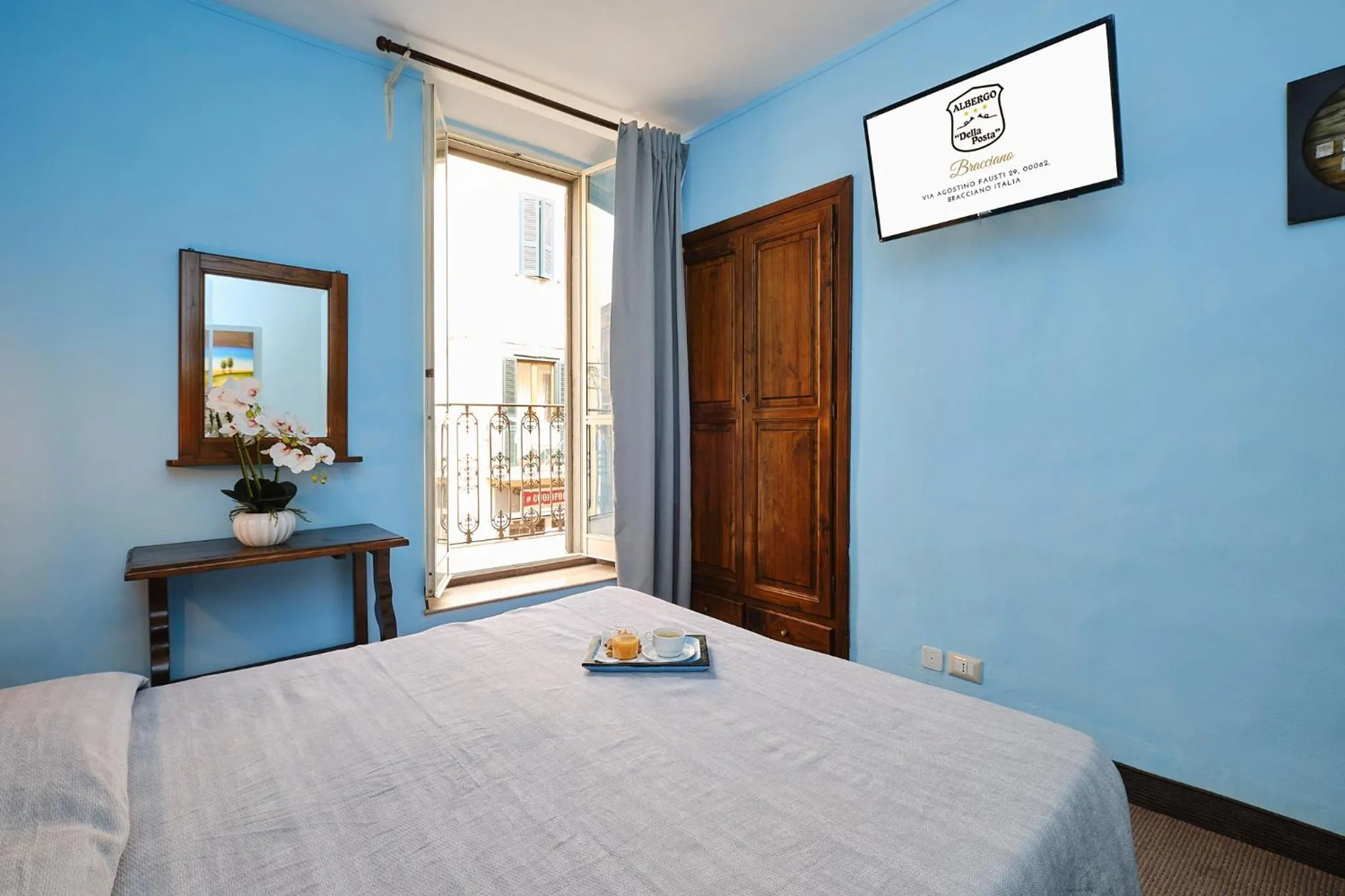 Bed in Albergo Della Posta