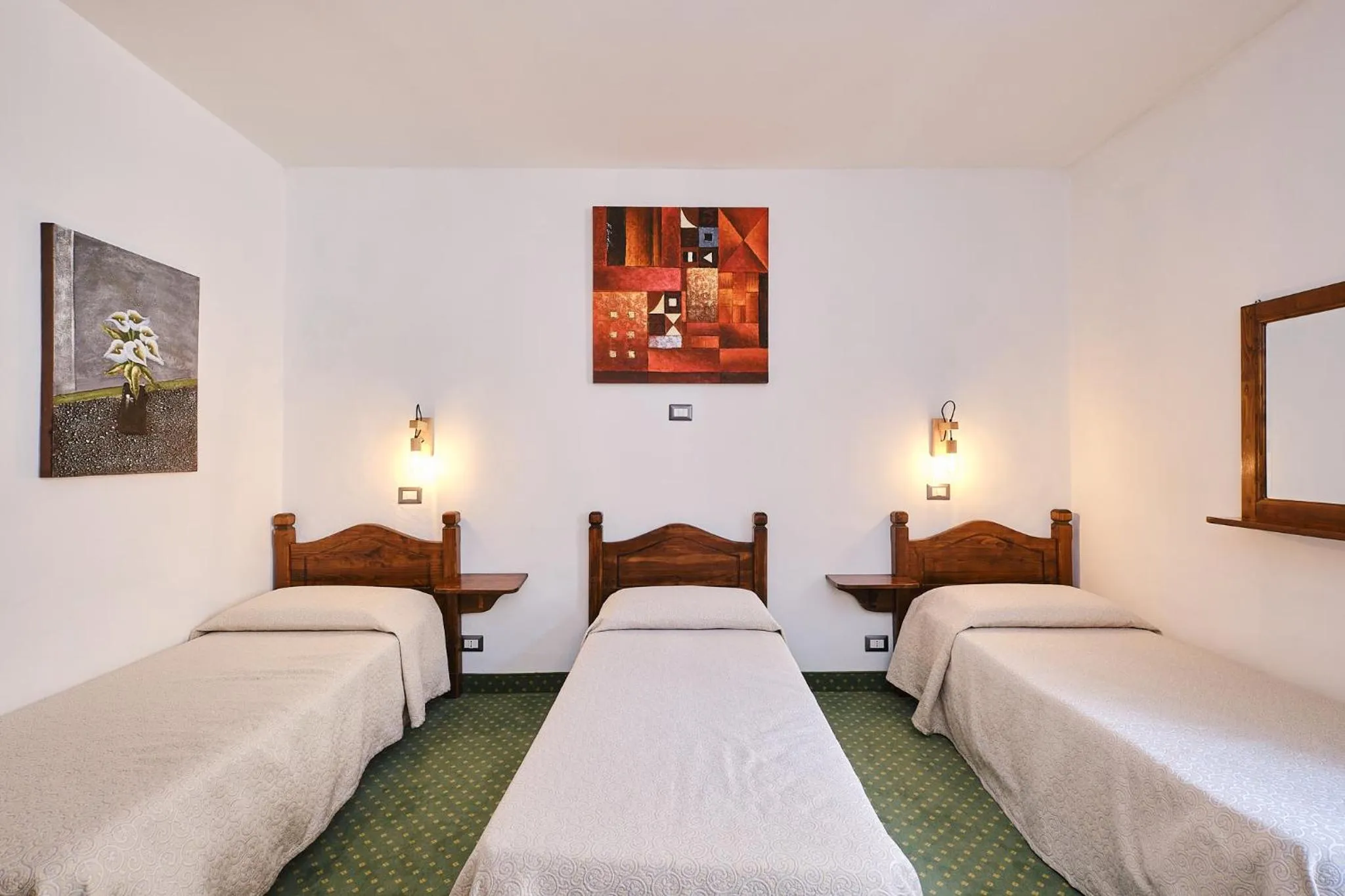 Bed in Albergo Della Posta