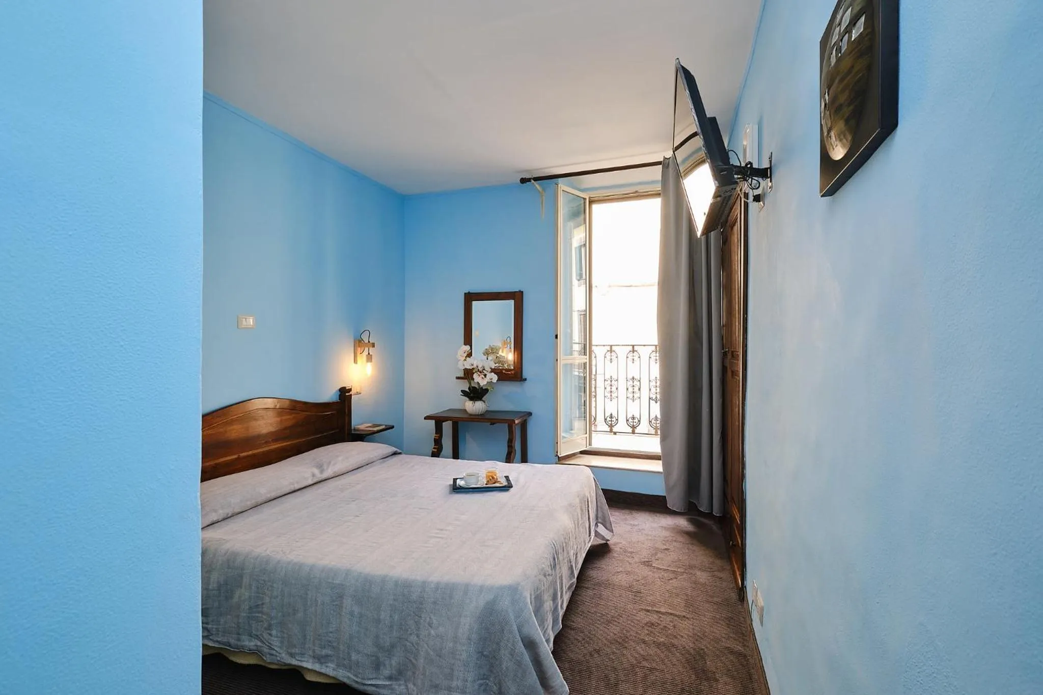 Bed in Albergo Della Posta