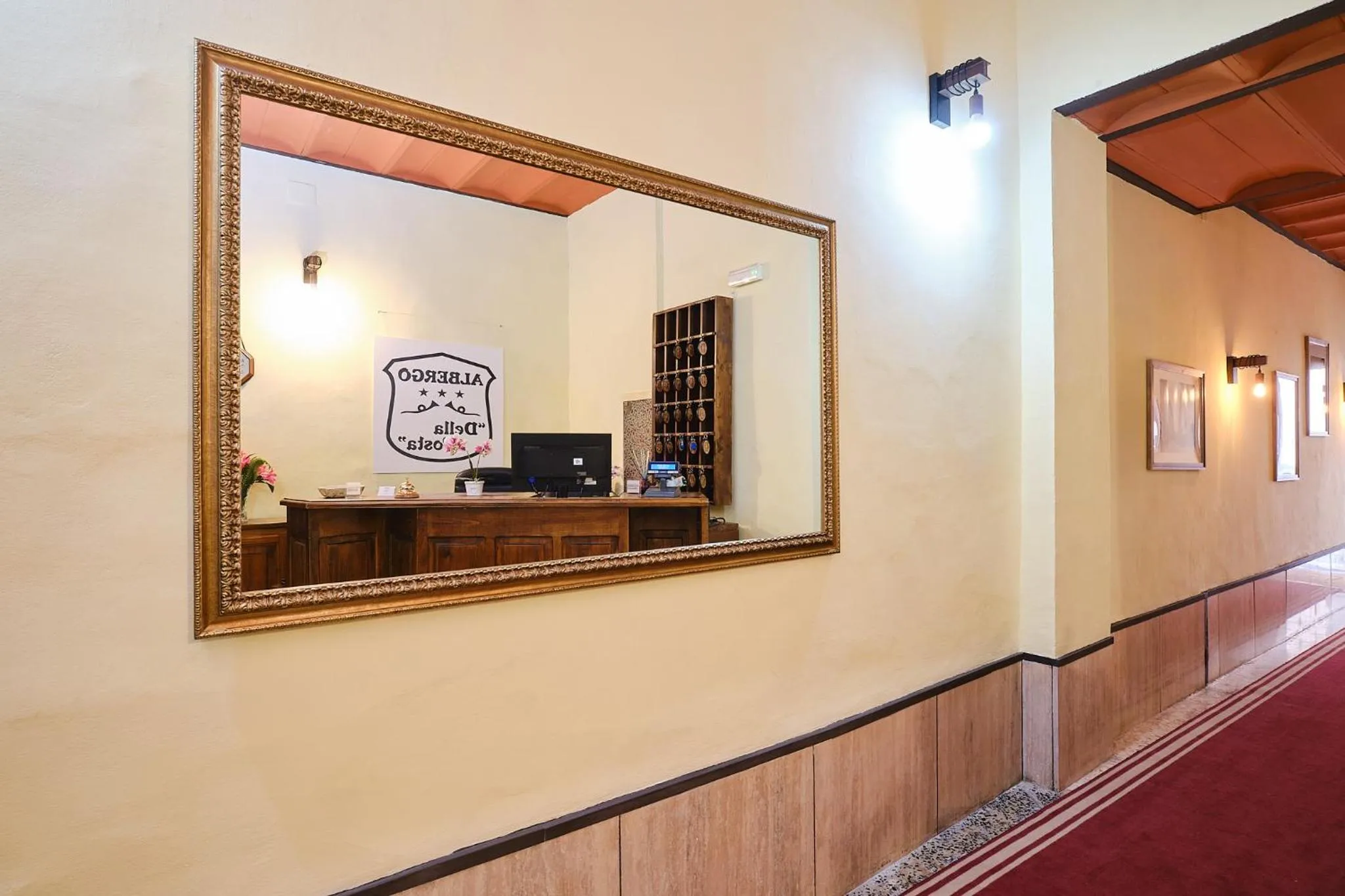 Lobby or reception in Albergo Della Posta