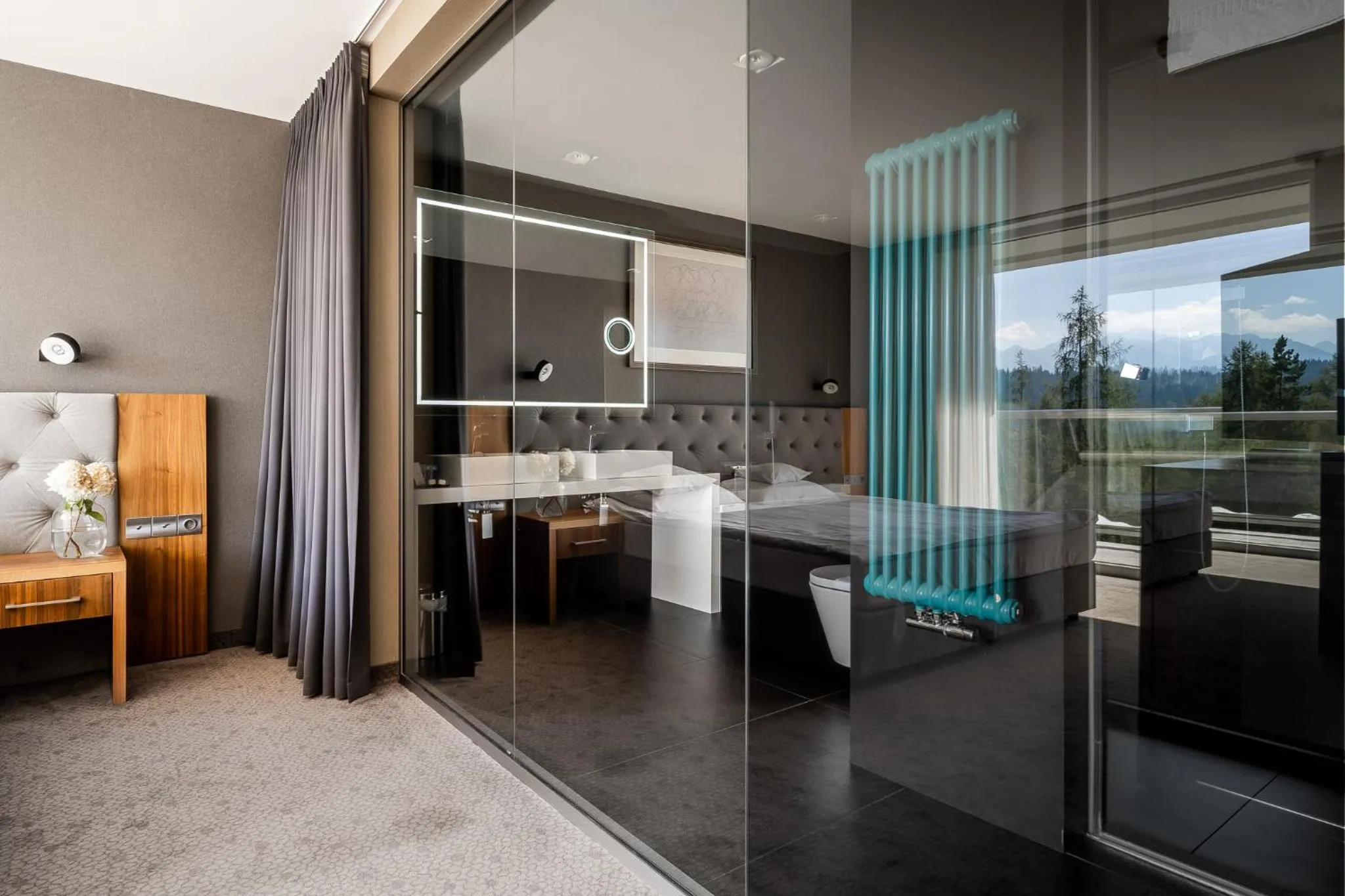 Bed in Hotel HARNAŚ dla dorosłych z widokiem na Tatry - Adults only