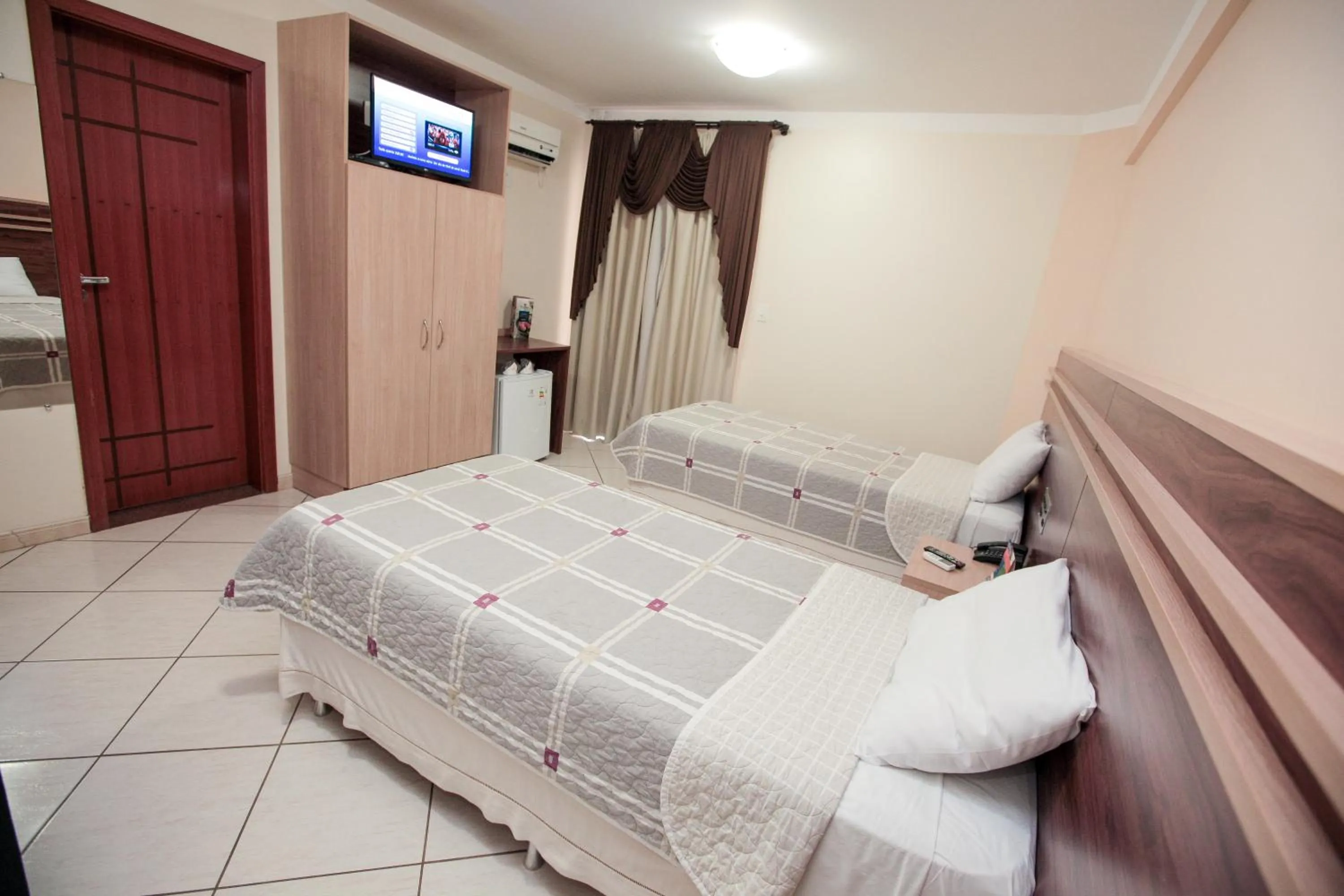 Bed in Hotel Dom Baroni