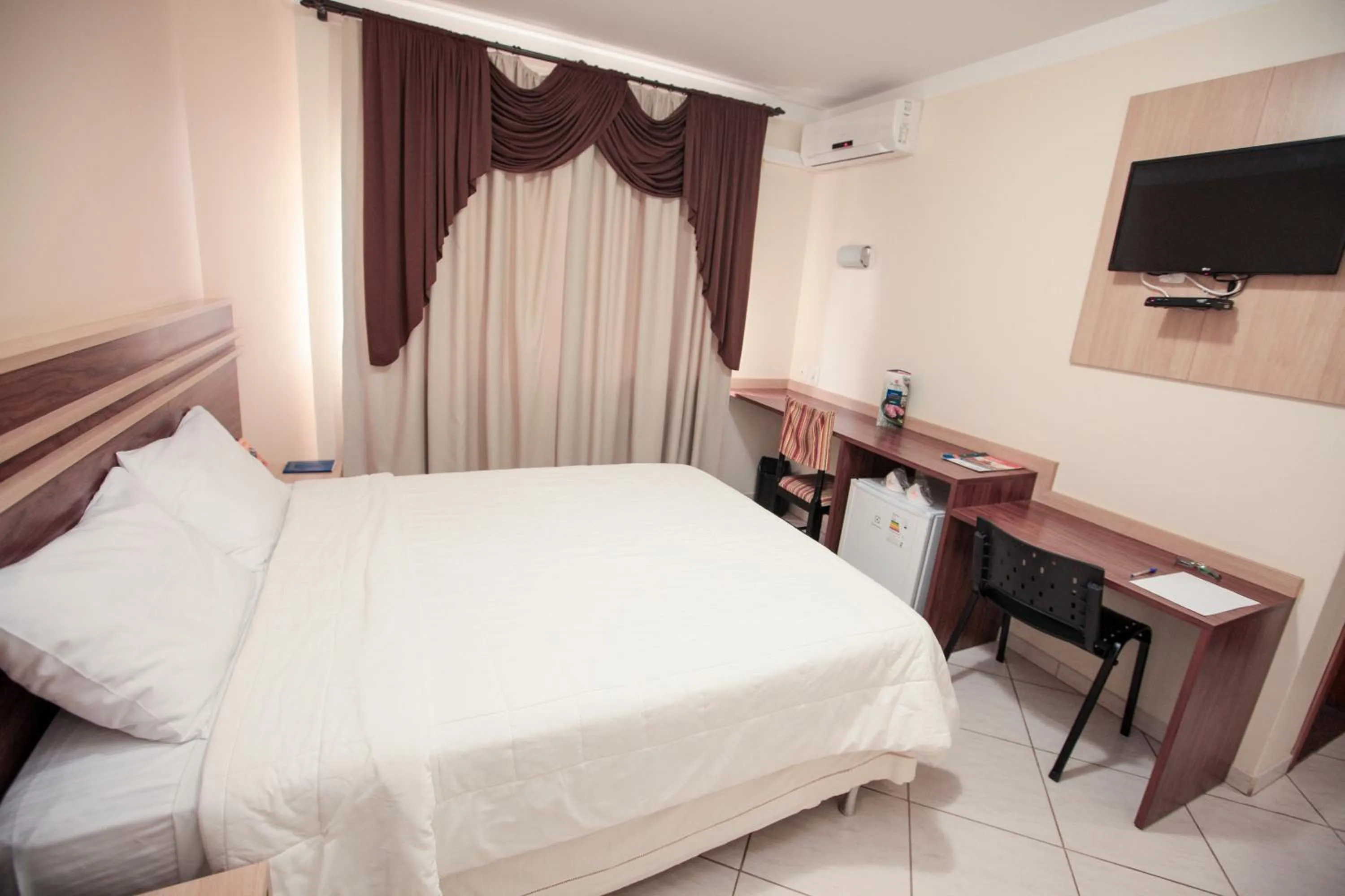 Bed in Hotel Dom Baroni